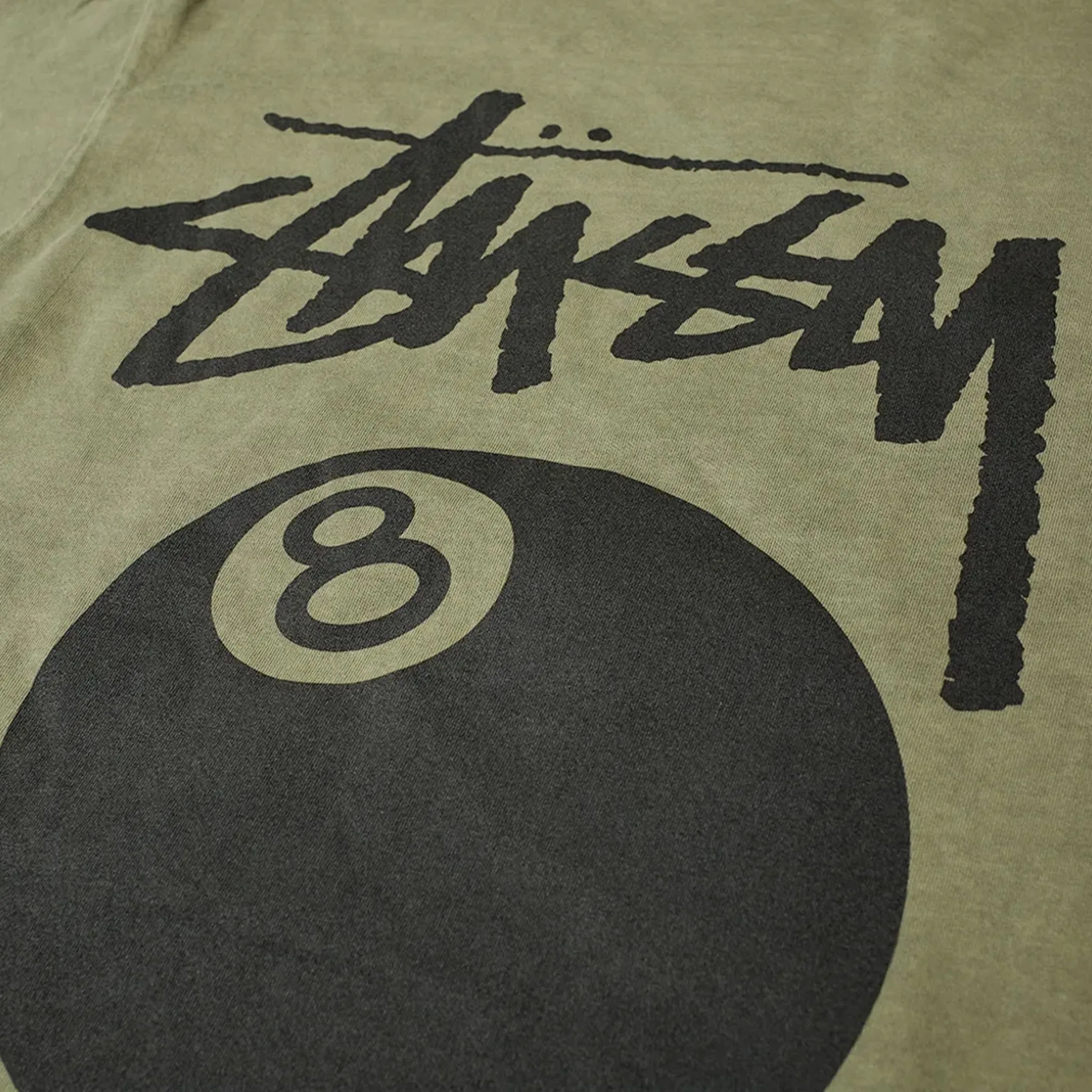 8 BALL TEE PIGMENT DYED TEE (Olive)
