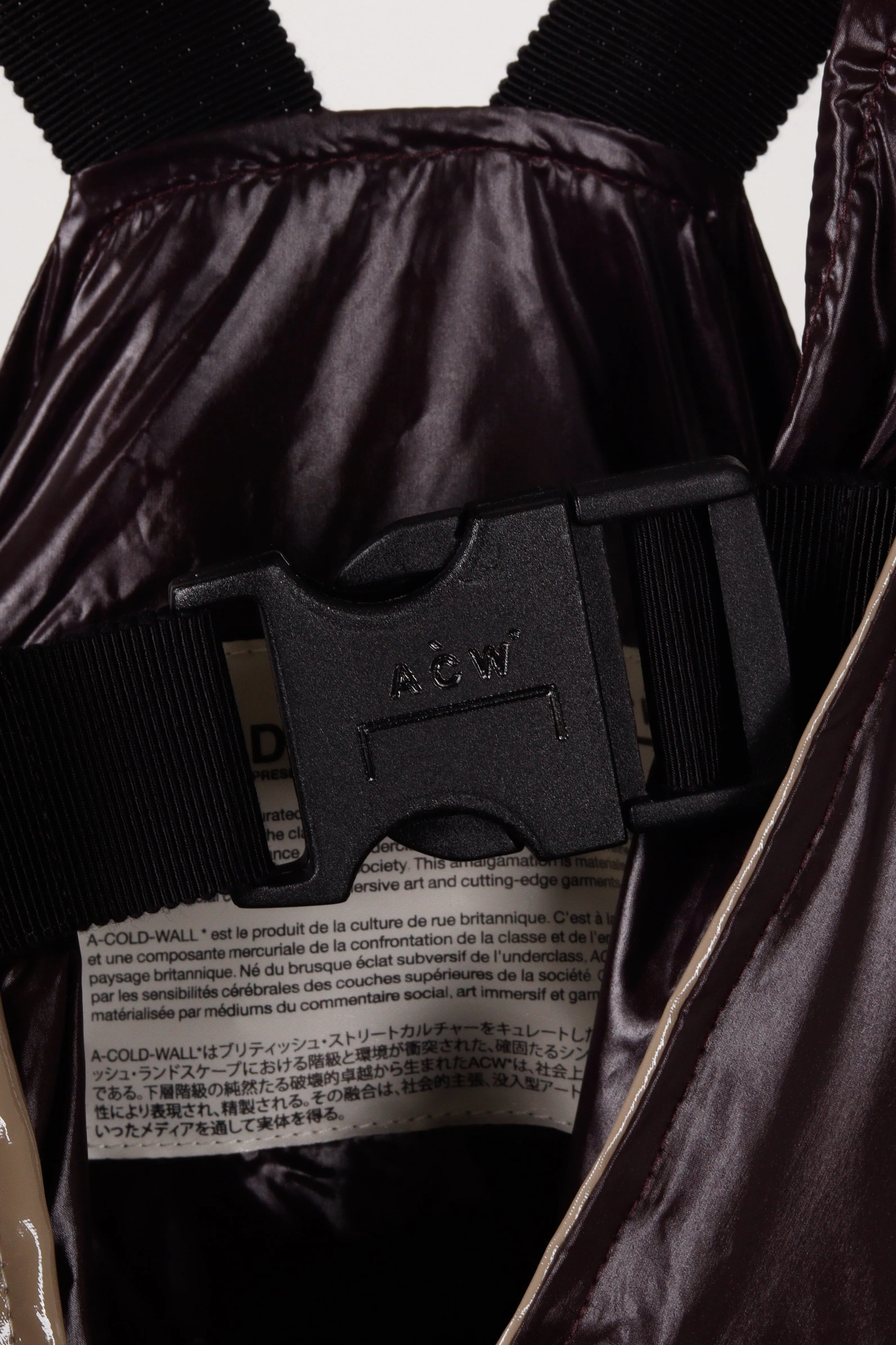 A-Cold-Wall* AW18 'Reduction Utility' Vest Dark Burgundy (2018)