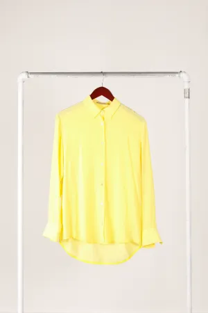 Acne Studios FW12 'Joyce Silk' Shirt Yellow (2012)