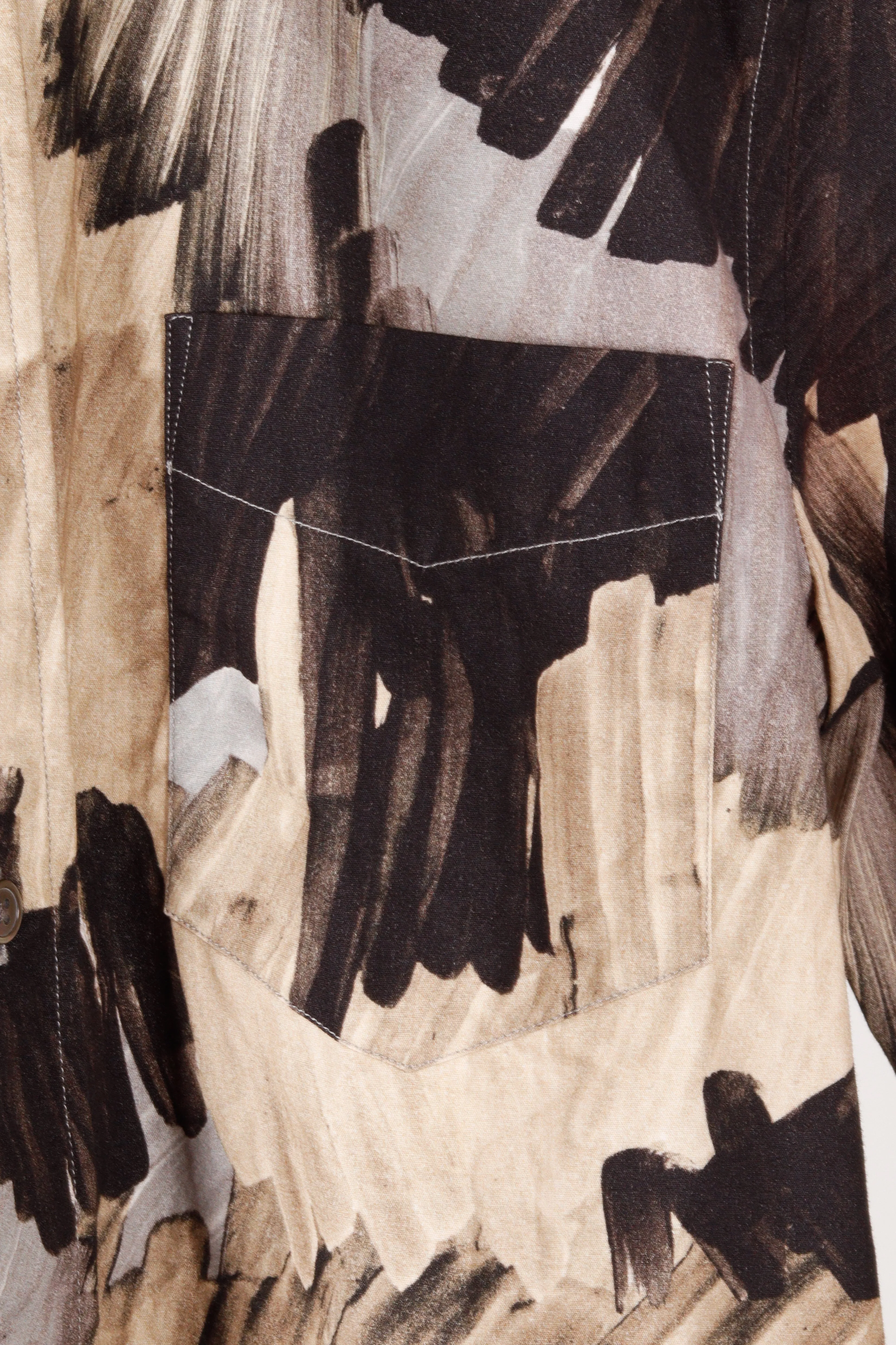 Acne Studios FW14 'Isherwood Mark Print' Oxford Shirt (2014)