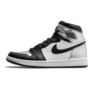 Air Jordan 1 Retro High OG Silver Toe