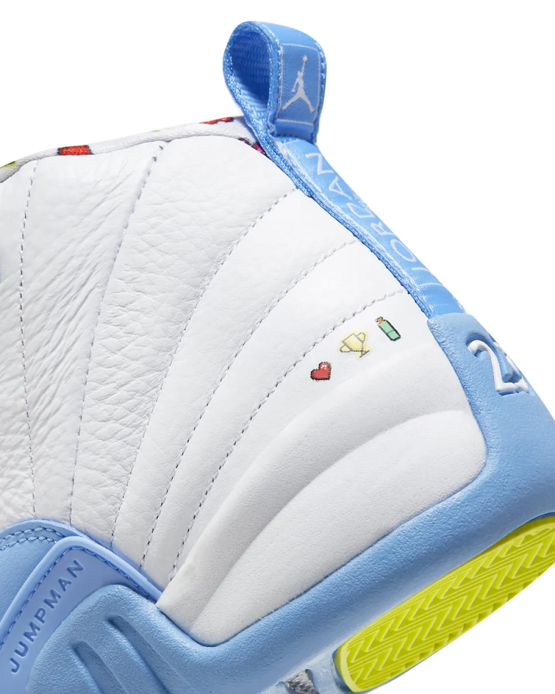 Air Jordan 12 Retro 'Emoji University Blue'
