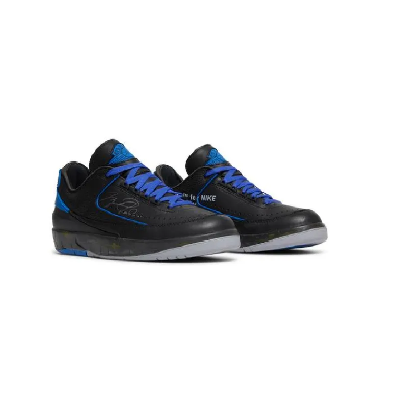 Air Jordan 2 Retro Low SP Off-White Black Blue