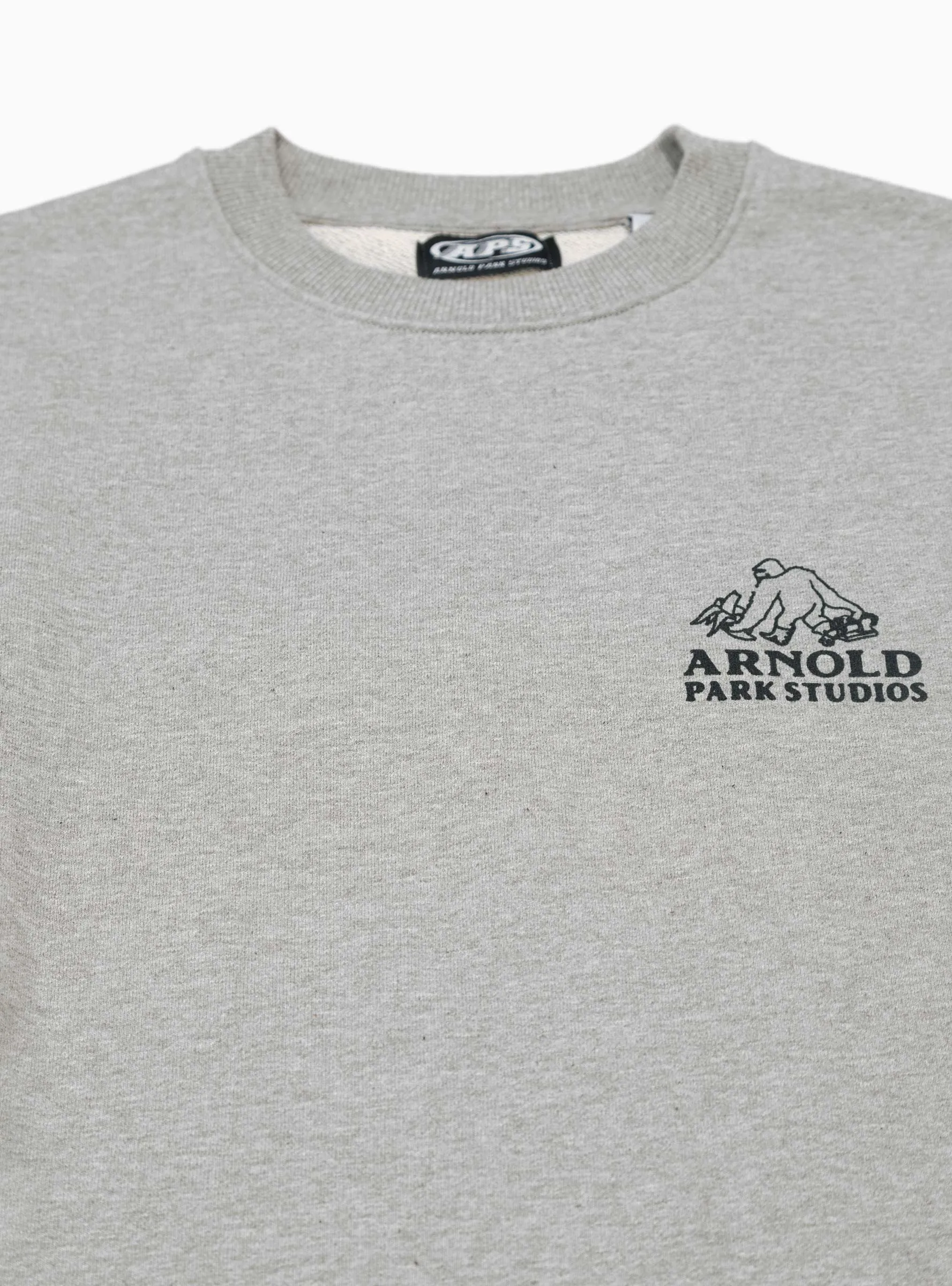 Banana Logo Sweatshirt Grey Marl