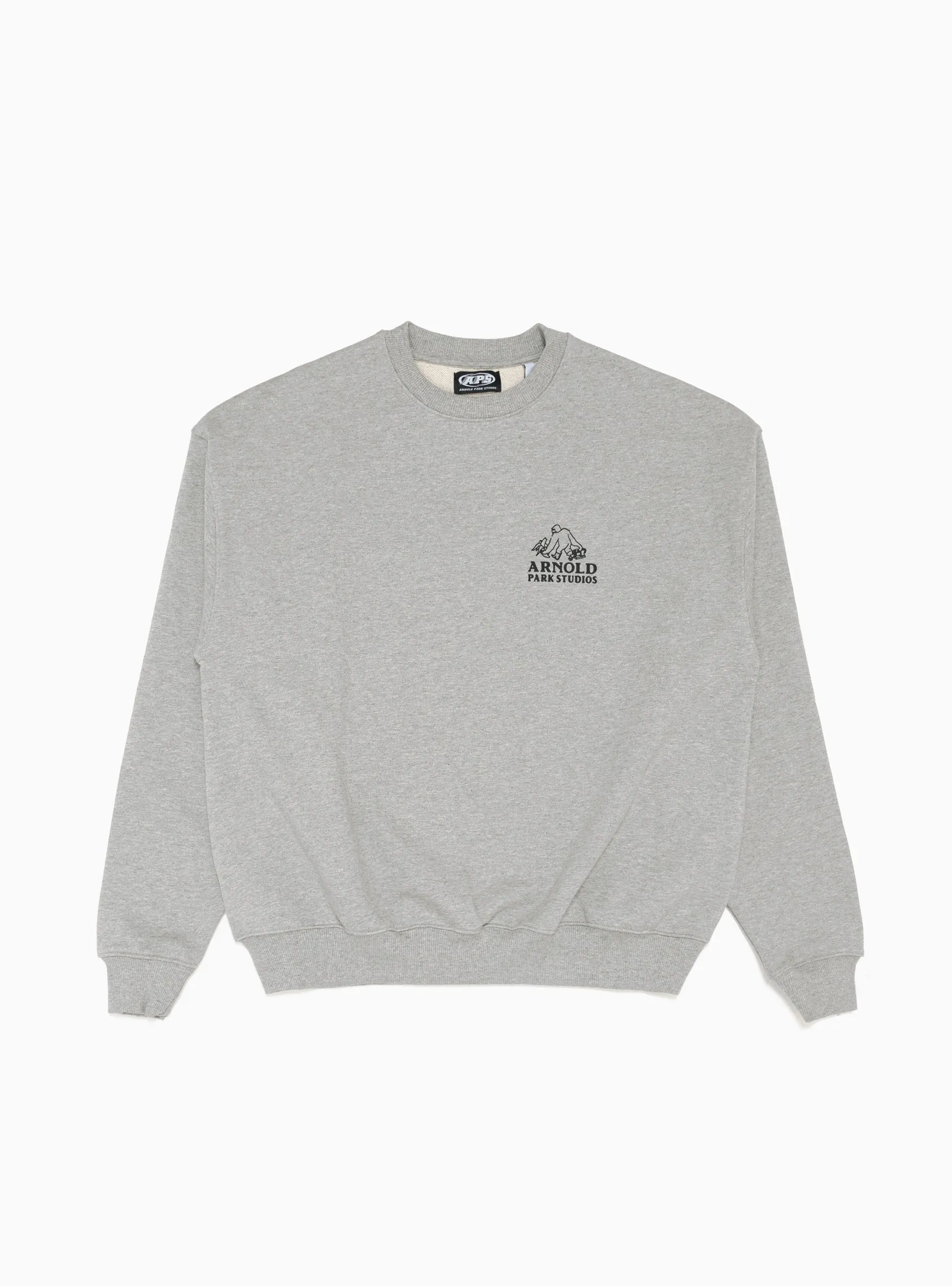 Banana Logo Sweatshirt Grey Marl