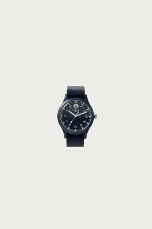 Beams Japan Kanji Number Wrist Watch - Navy