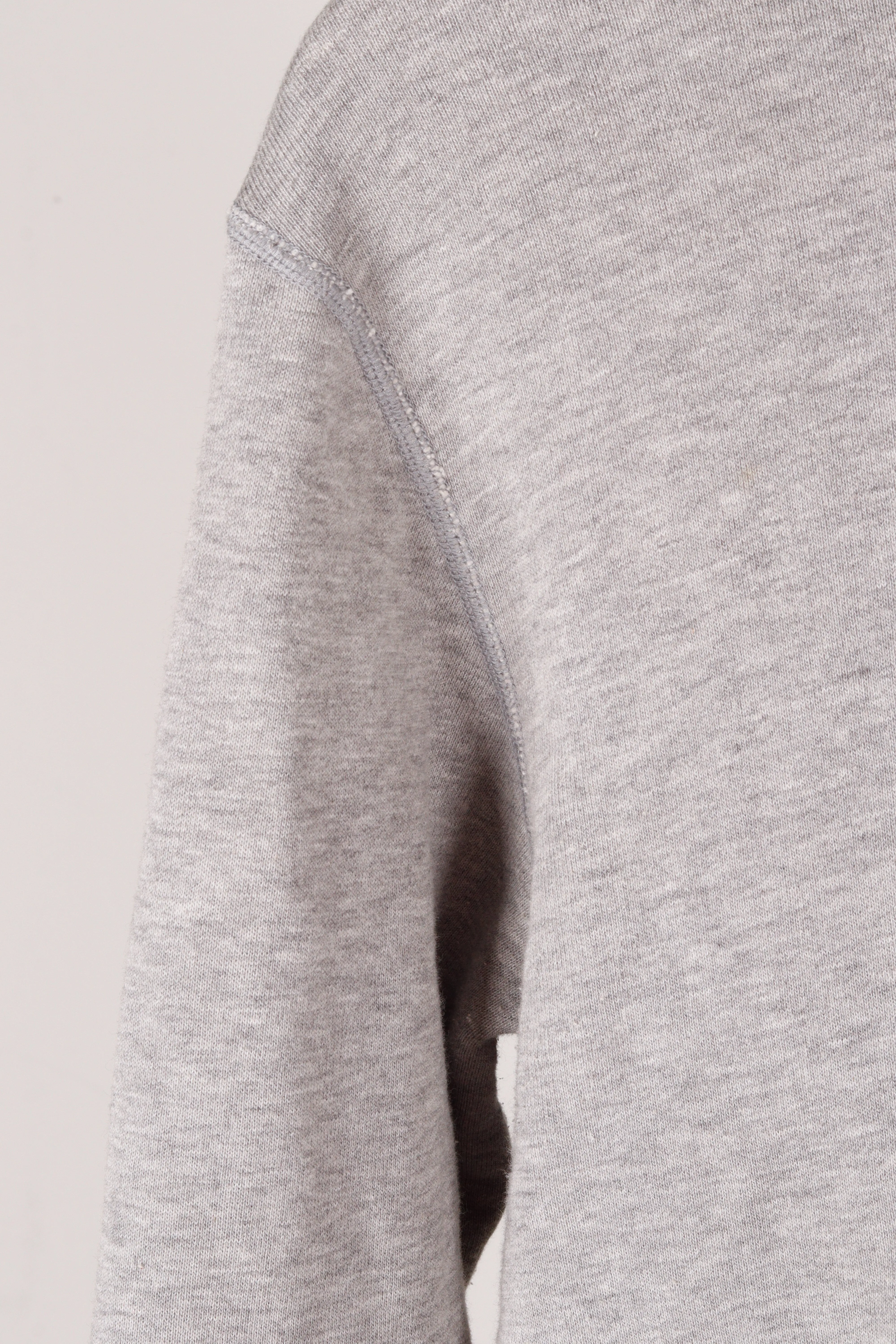 Beams Plus x LOOPWHEELER SS25 'Cropped' Zip-Up Hooded Sweatshirt Gray (2025)