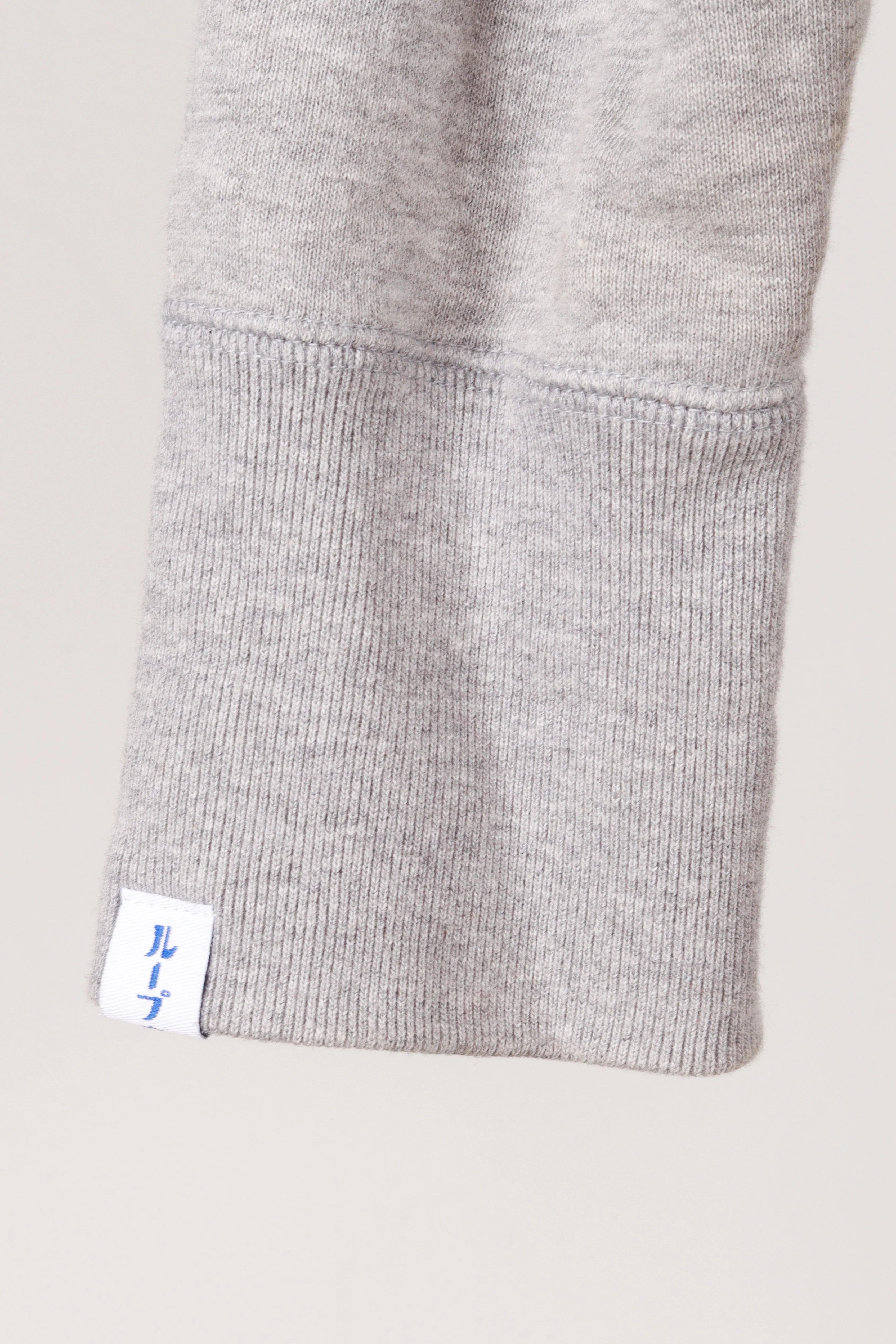 Beams Plus x LOOPWHEELER SS25 'Cropped' Zip-Up Hooded Sweatshirt Gray (2025)