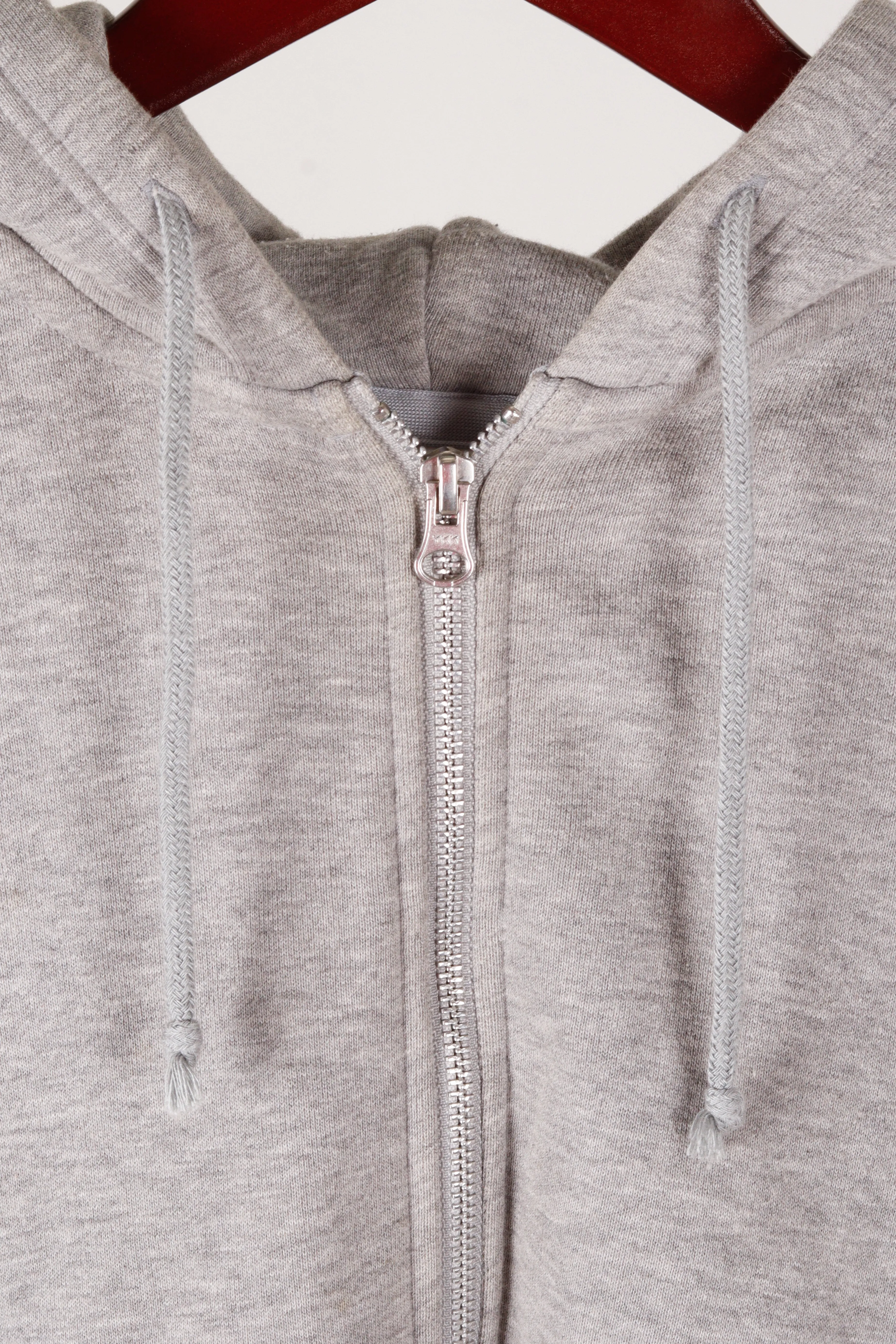 Beams Plus x LOOPWHEELER SS25 'Cropped' Zip-Up Hooded Sweatshirt Gray (2025)