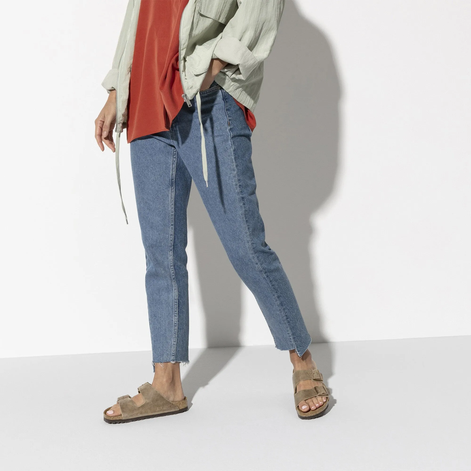 BIRKENSTOCK ARIZONA SOFT FOOTBED SUEDE | SANDALIAS DE ANTE