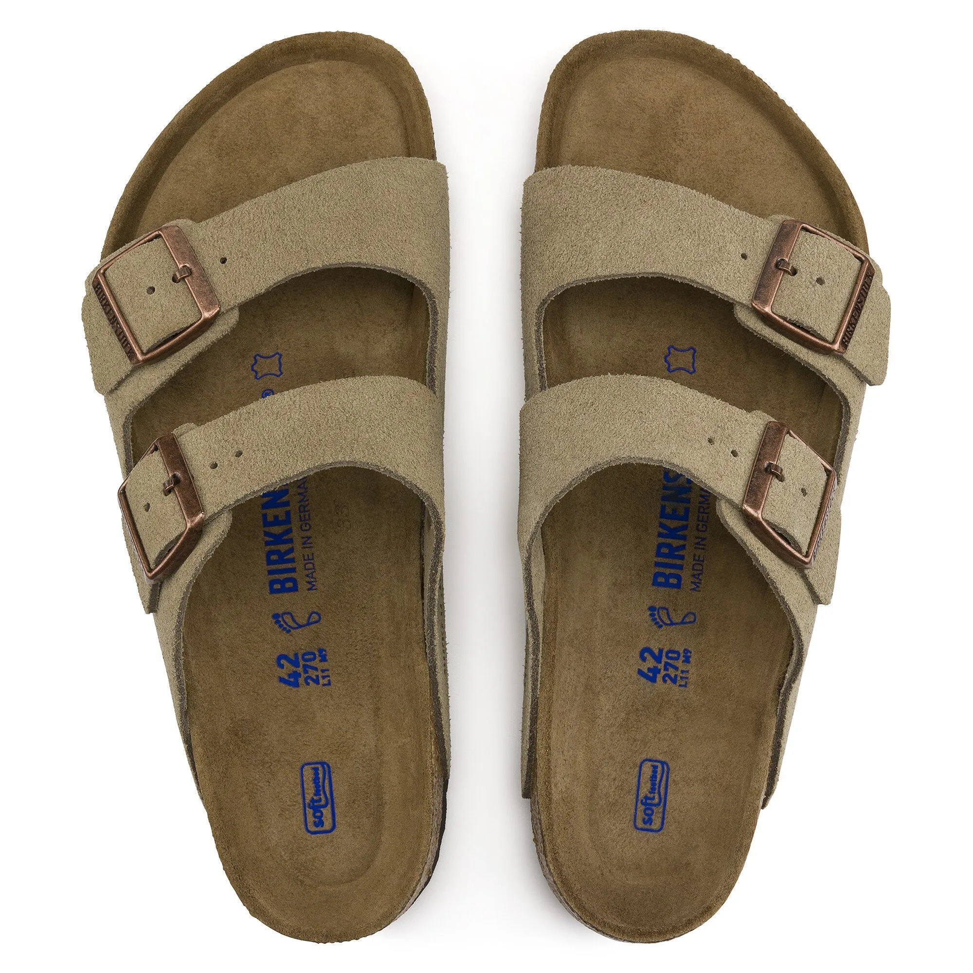 BIRKENSTOCK ARIZONA SOFT FOOTBED SUEDE | SANDALIAS DE ANTE