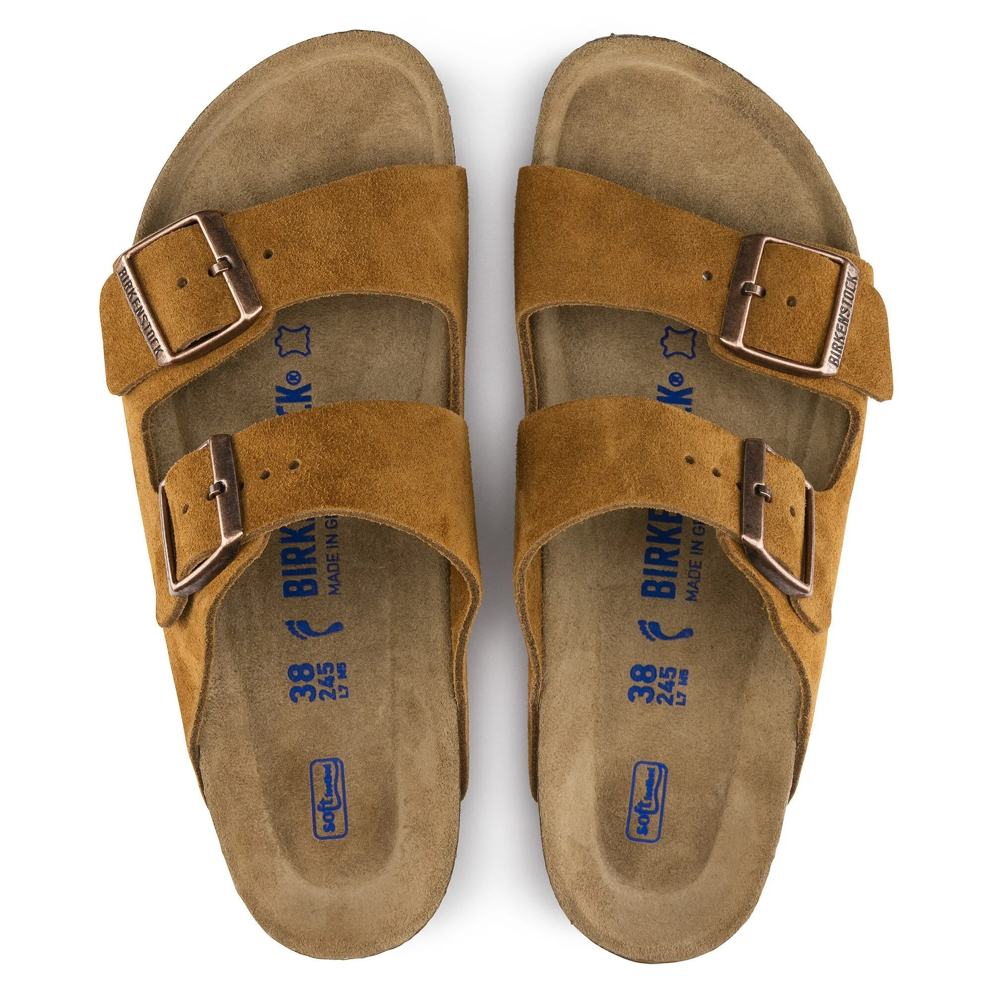 BIRKENSTOCK ARIZONA SOFT FOOTBED SUEDE | SANDALIAS DE ANTE