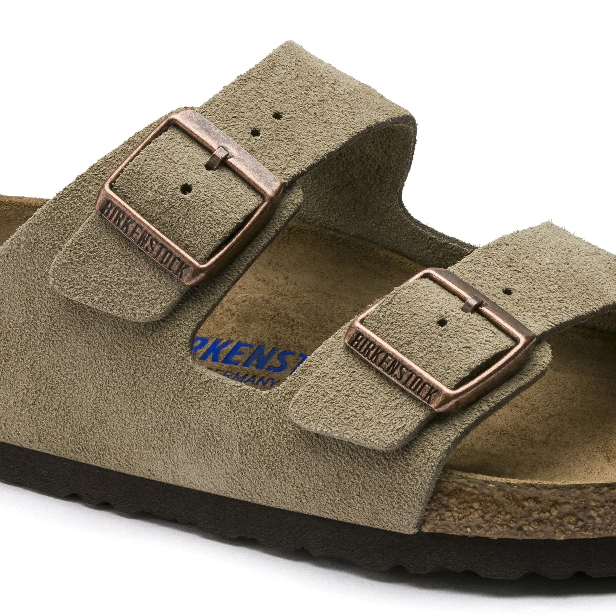 BIRKENSTOCK ARIZONA SOFT FOOTBED SUEDE | SANDALIAS DE ANTE