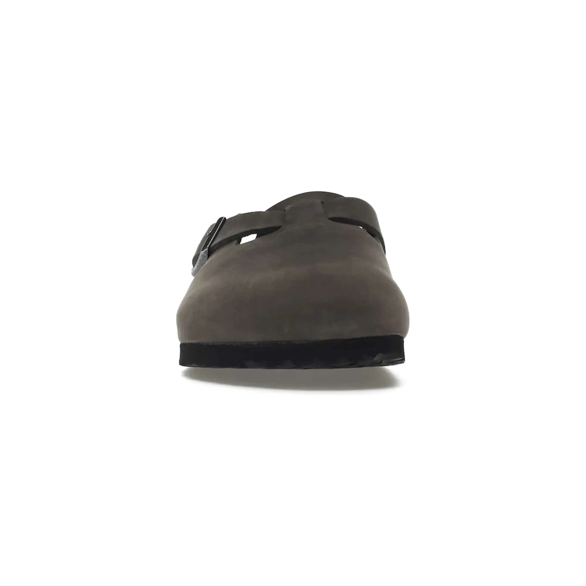 Birkenstock Boston Soft Footbed Oiled Leather Iron Grey