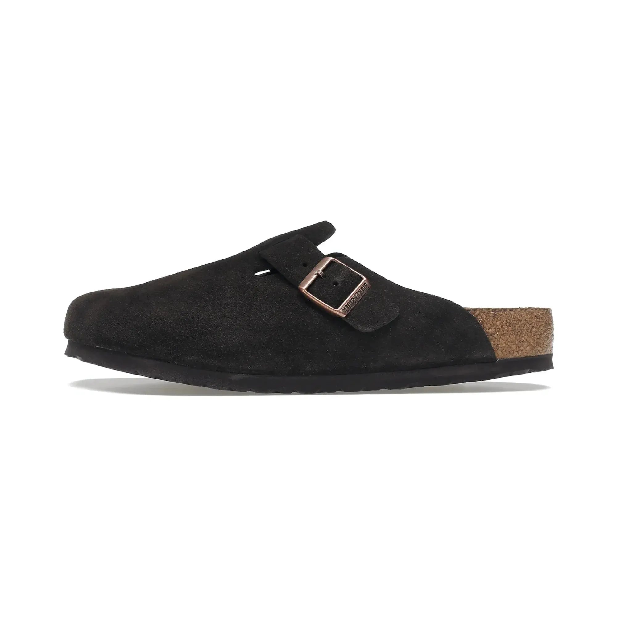 Birkenstock Boston Soft Footbed Suede Mocha