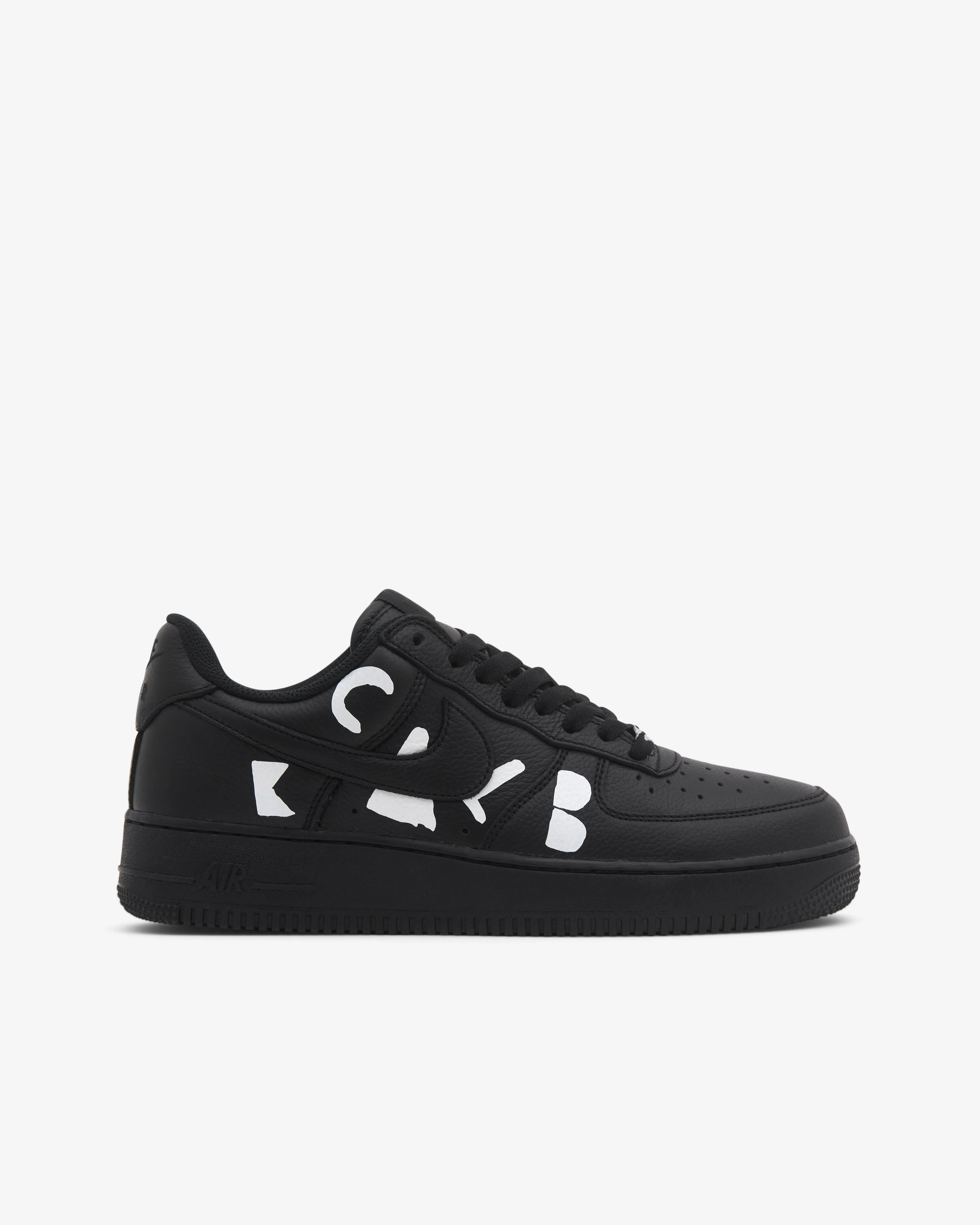 Black Comme des Garons - Nike Air Force 1 Low Retro - (Black)