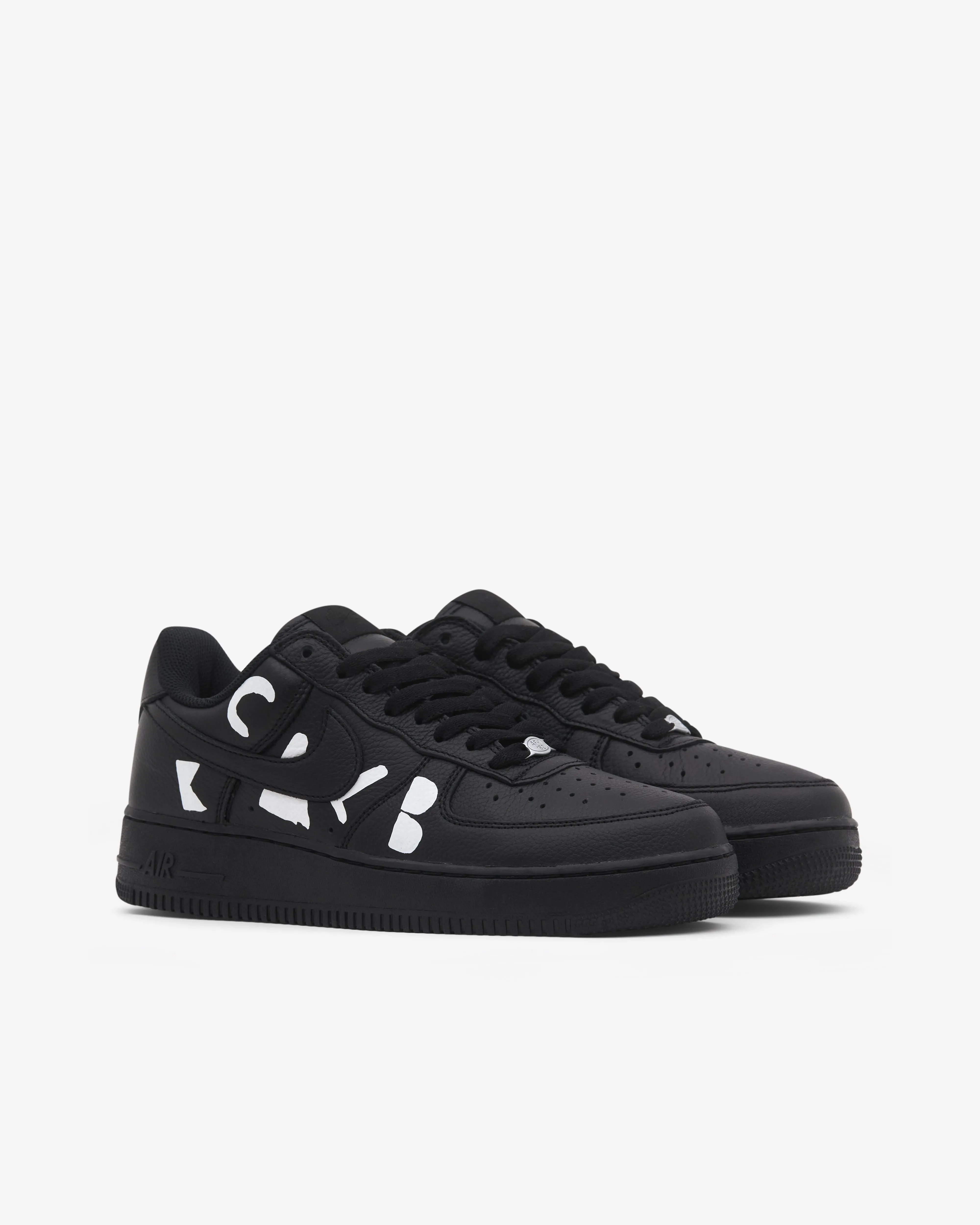 Black Comme des Garons - Nike Air Force 1 Low Retro - (Black)