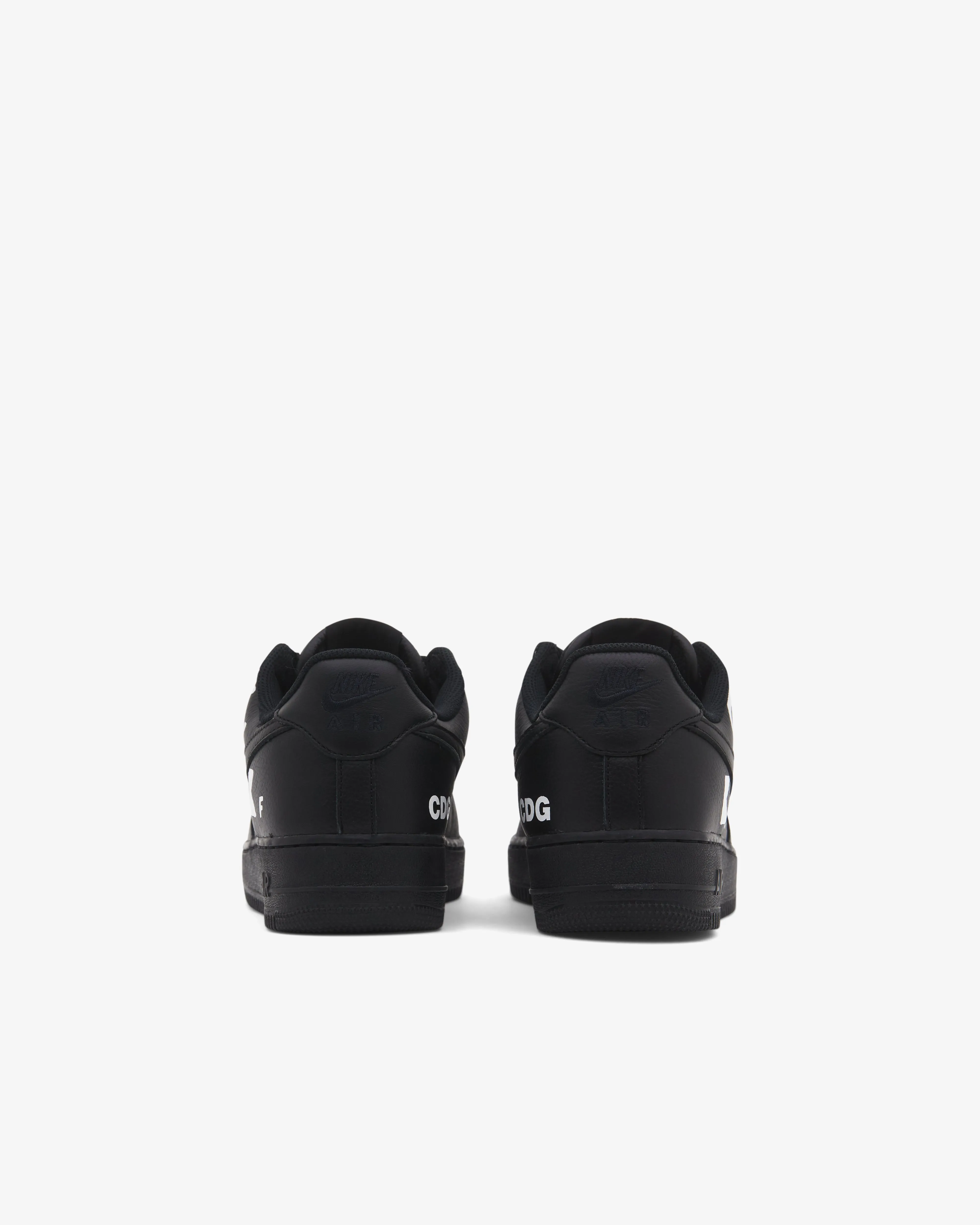 Black Comme des Garons - Nike Air Force 1 Low Retro - (Black)