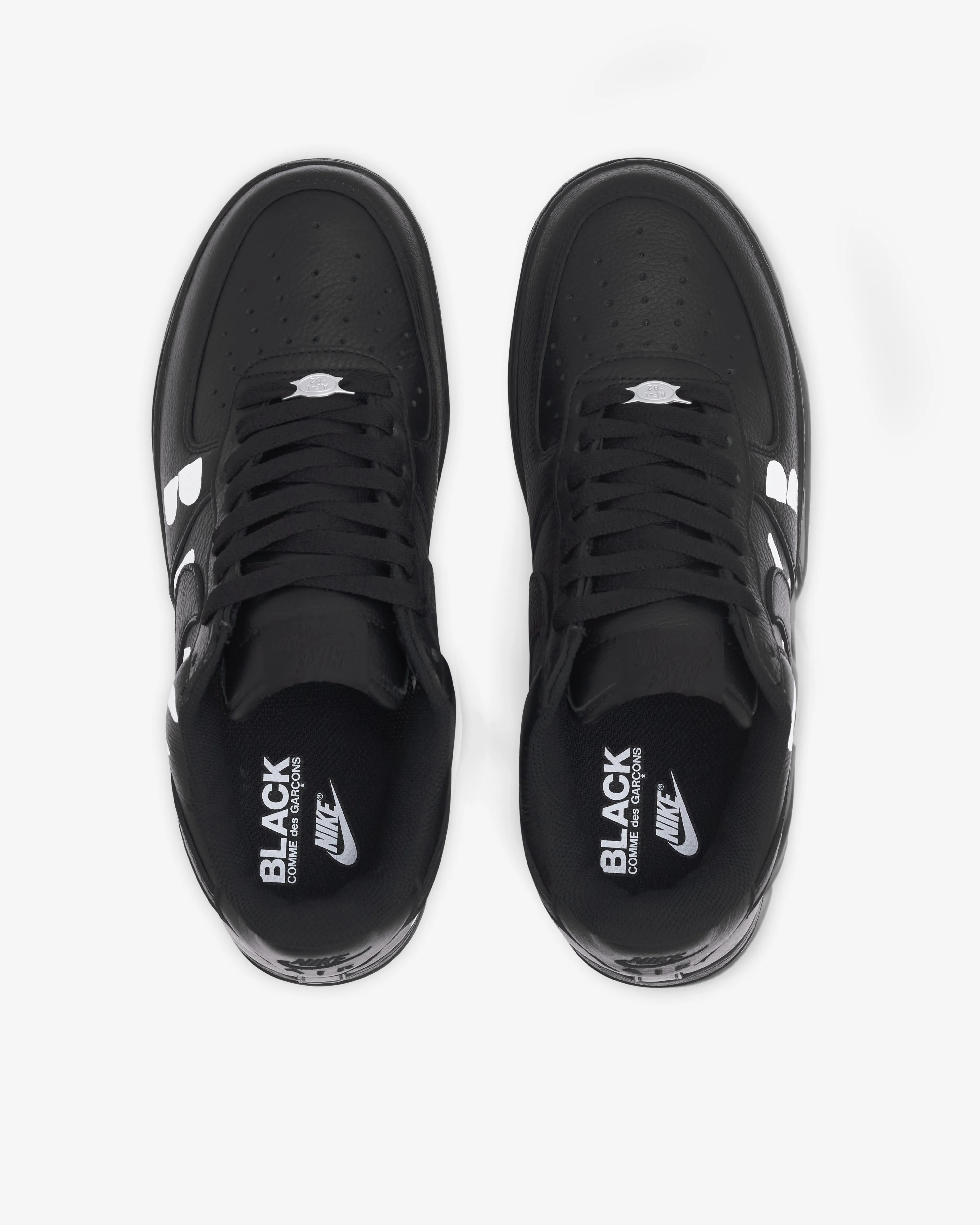Black Comme des Garons - Nike Air Force 1 Low Retro - (Black)