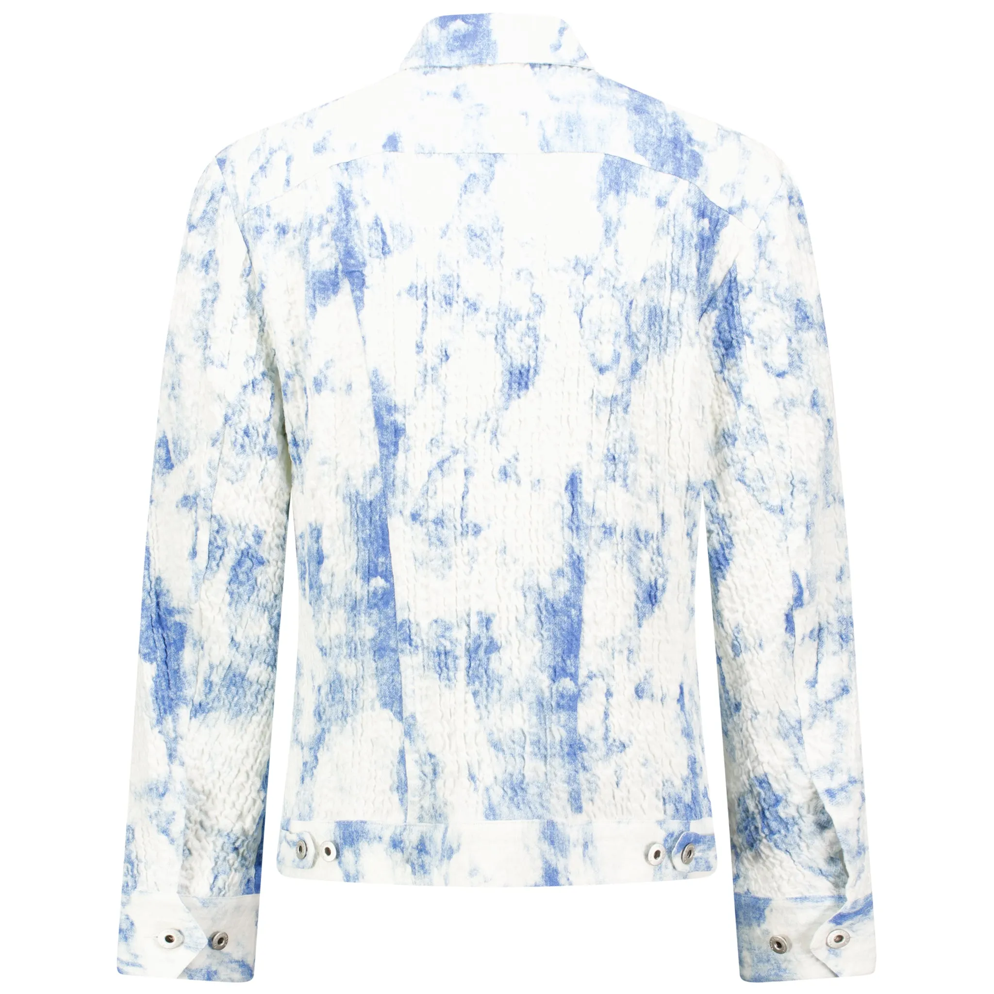 Blue and White Jacket