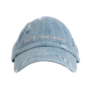 Blue Denim Sanding Finishing Cap