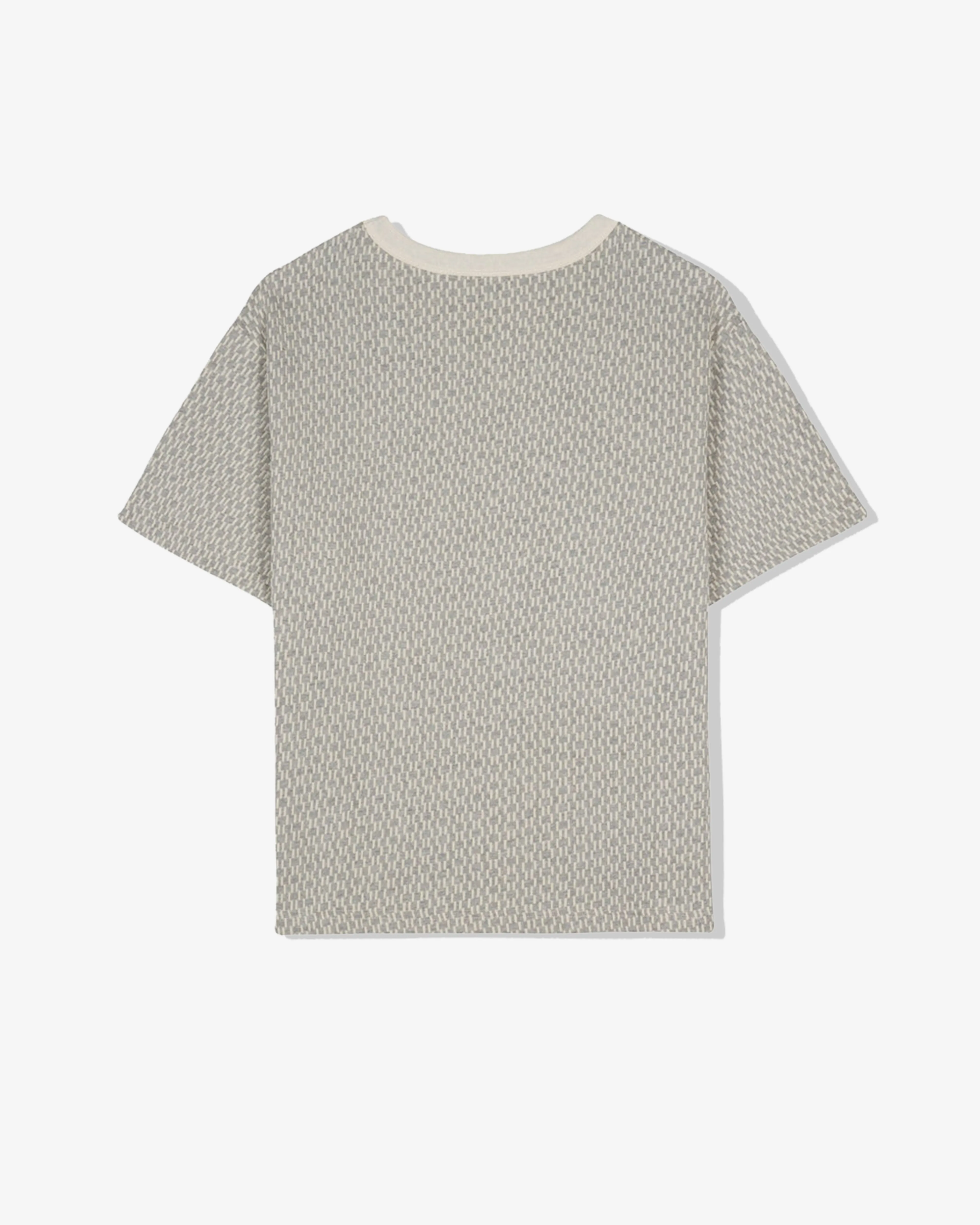 Brain Dead - Men's Jacquard Broken Stripe T-Shirt - (Grey)