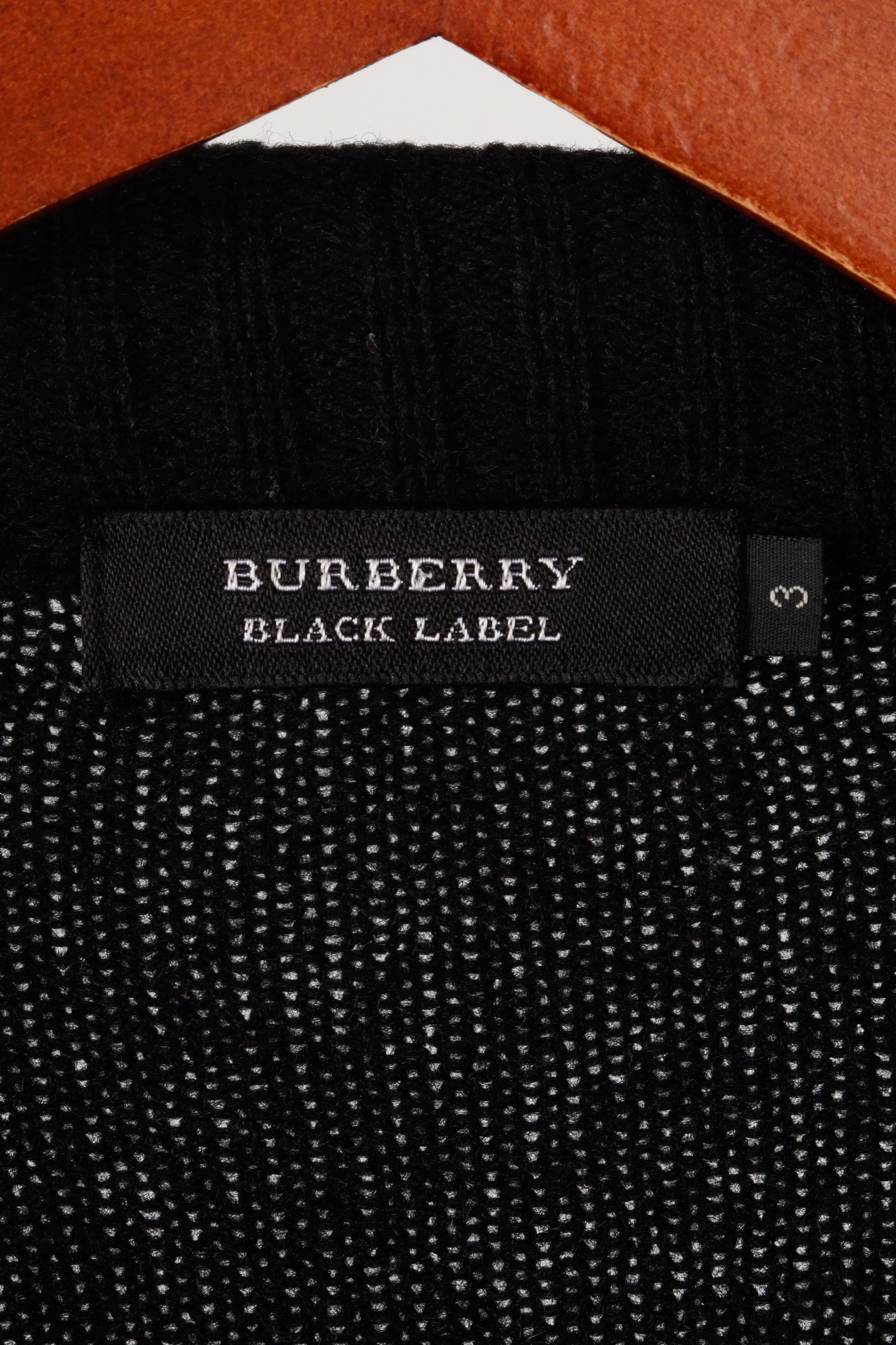 Burberry Black Label 'Quilted Nylon Wool' Jacket Black