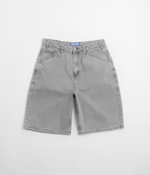 Butter Goods Encounter Denim Shorts - Washed Soft Grey
