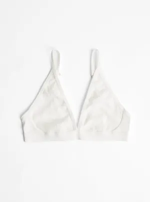 Carrie Soft Cup Bra Natural White