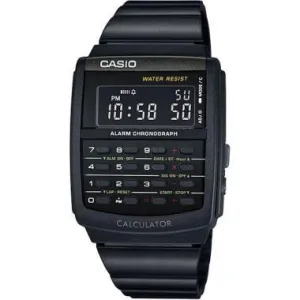 Casio Vintage Calculator Watch Black CA506B-1A