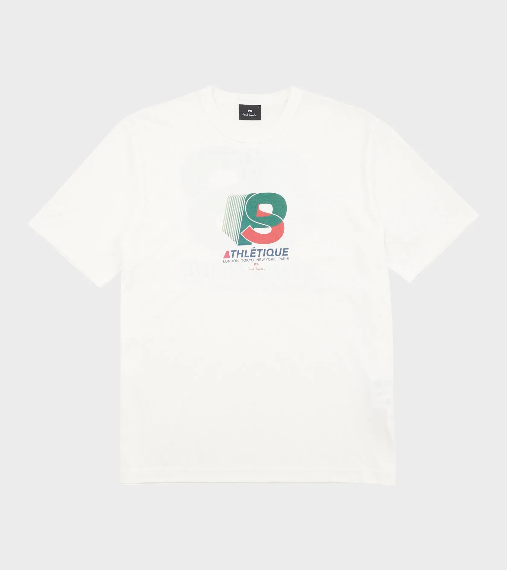 Casual Fit T-Shirt Athletic White