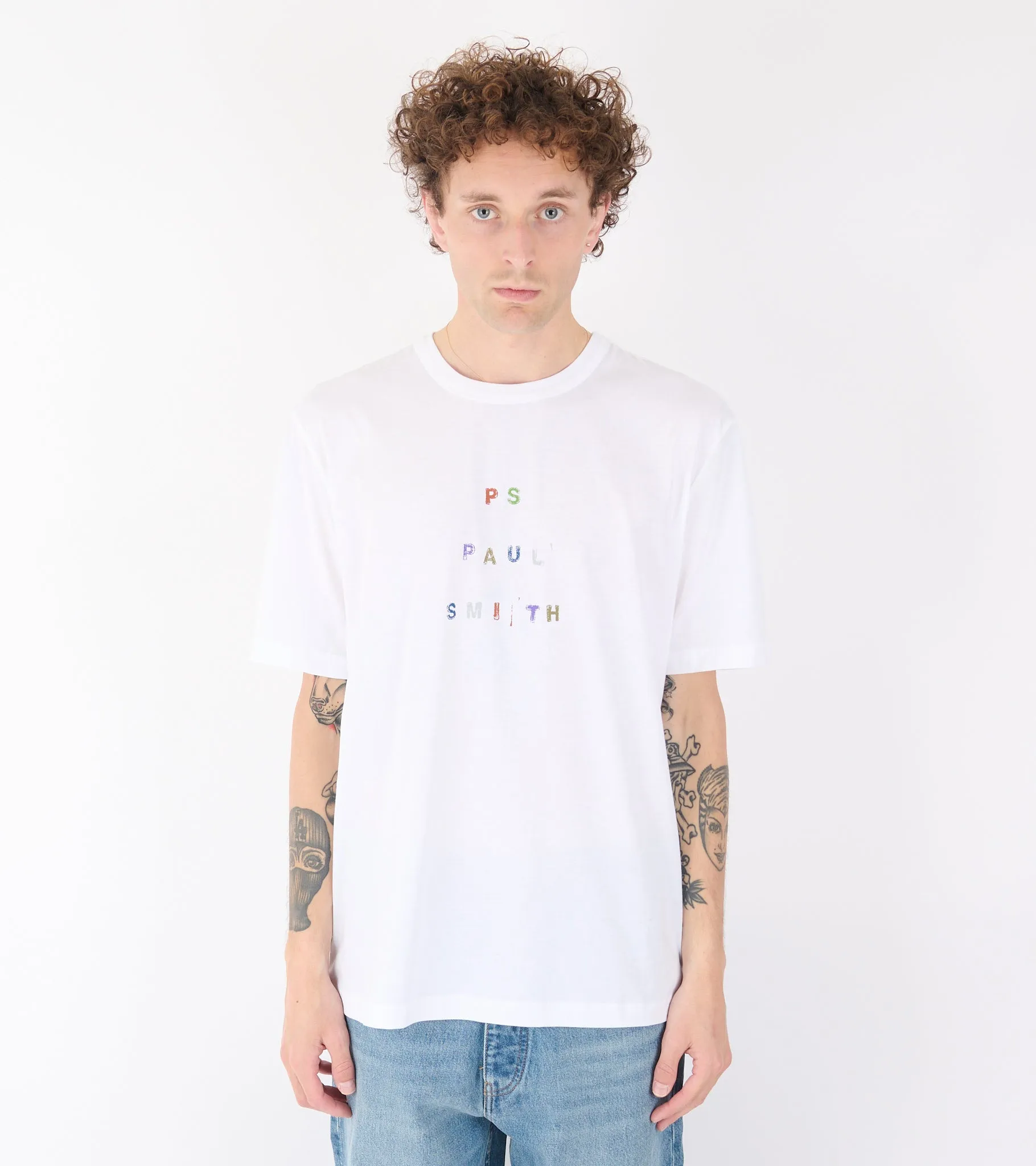 Casual Fit T-Shirt PS Paul Smith White