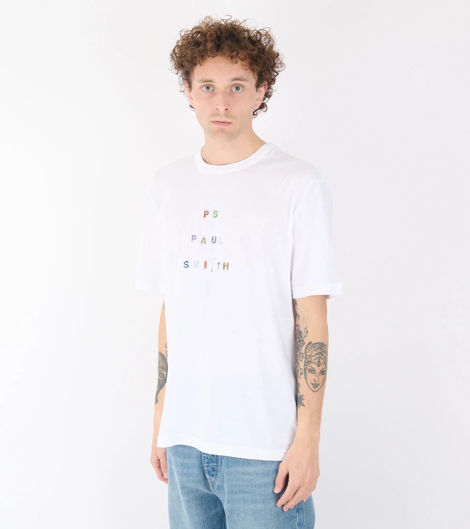 Casual Fit T-Shirt PS Paul Smith White