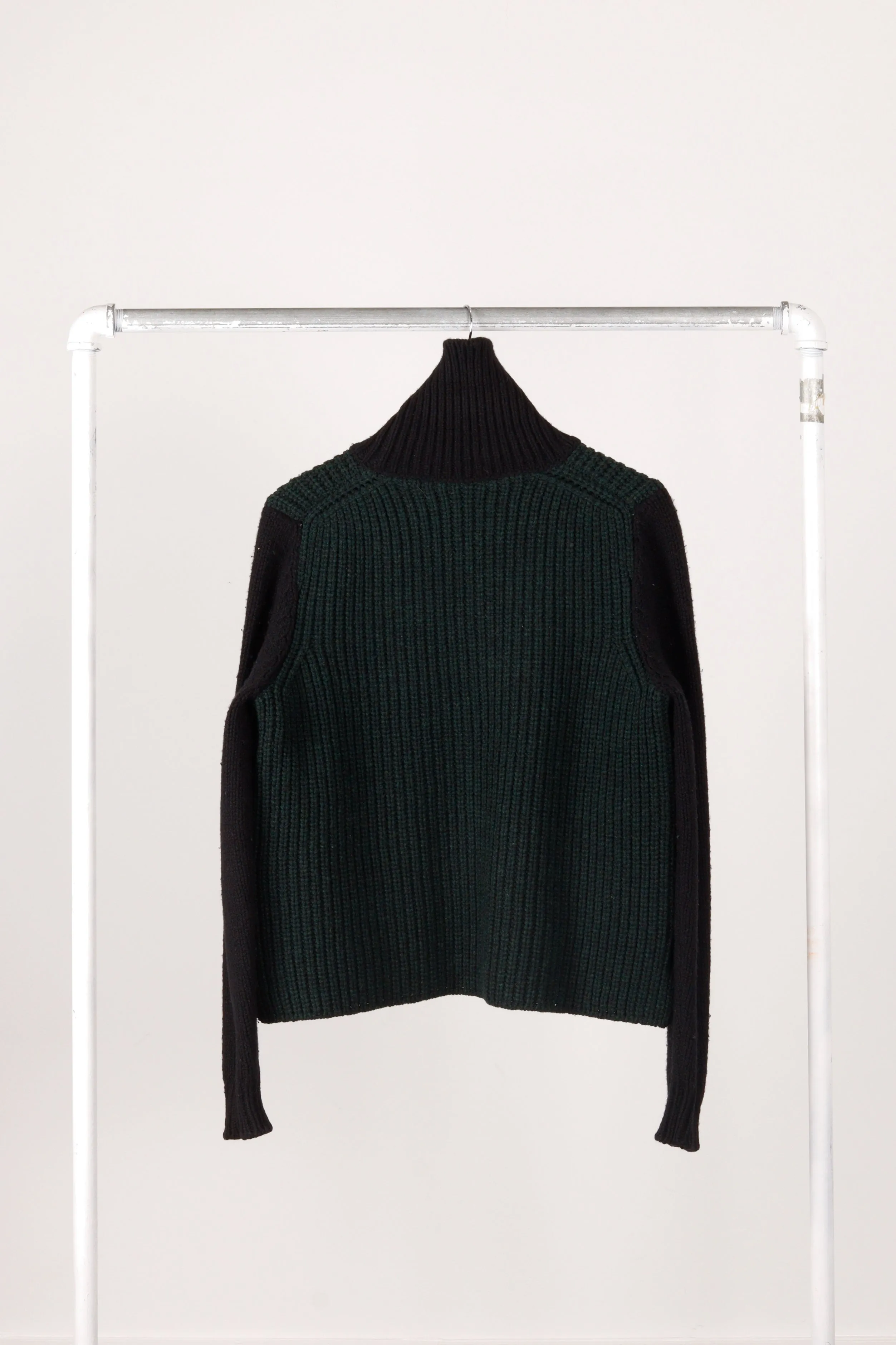 Celine 'Ribbed Turtleneck Wool Cashmere' Sweater