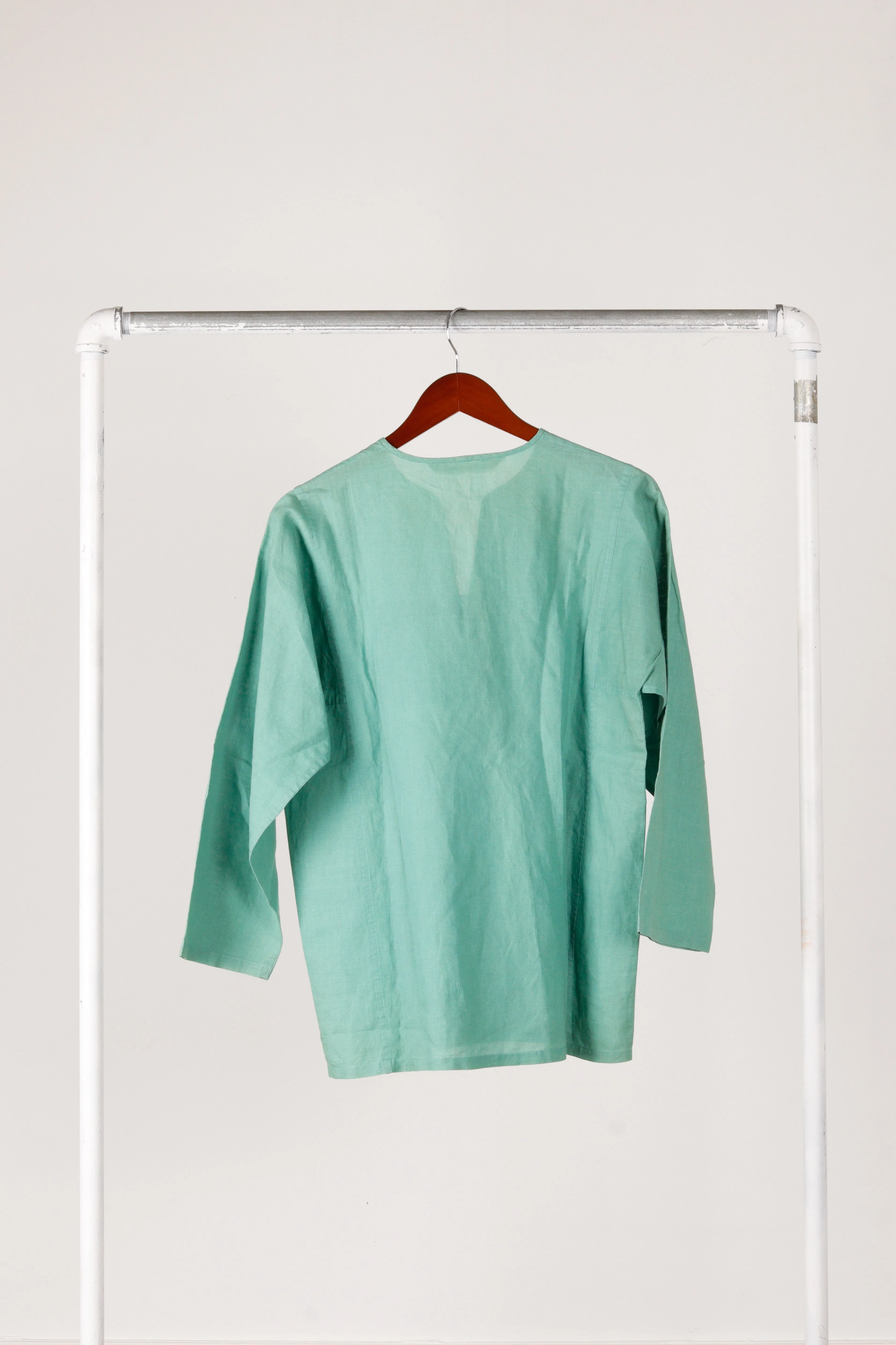 Comme des Garons 'Collar Pocket' Tunic Jade