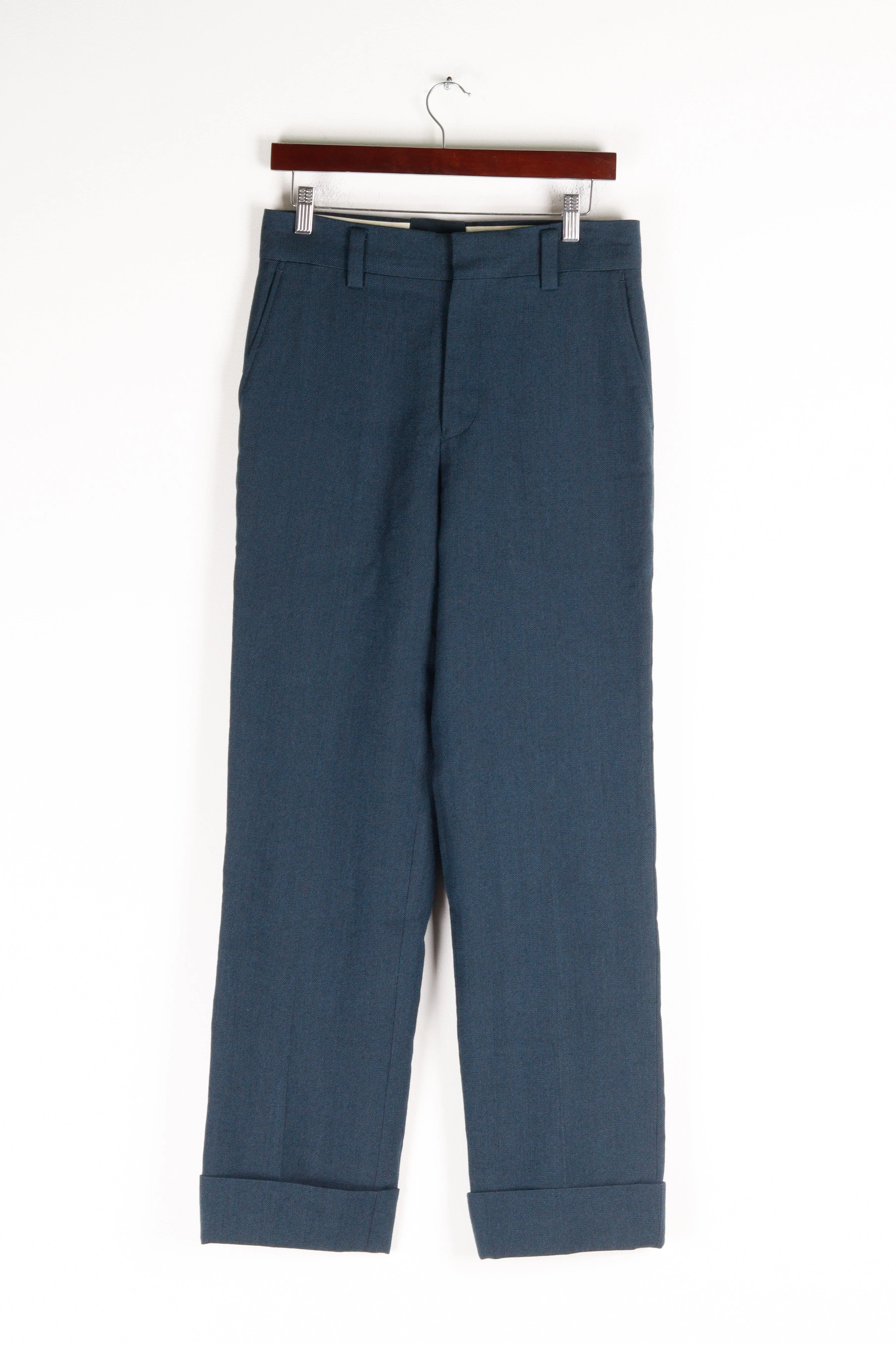 Comme des Garons Junya Watanabe FW96 'Lanie Wool Twill' Trousers Navy (1996)