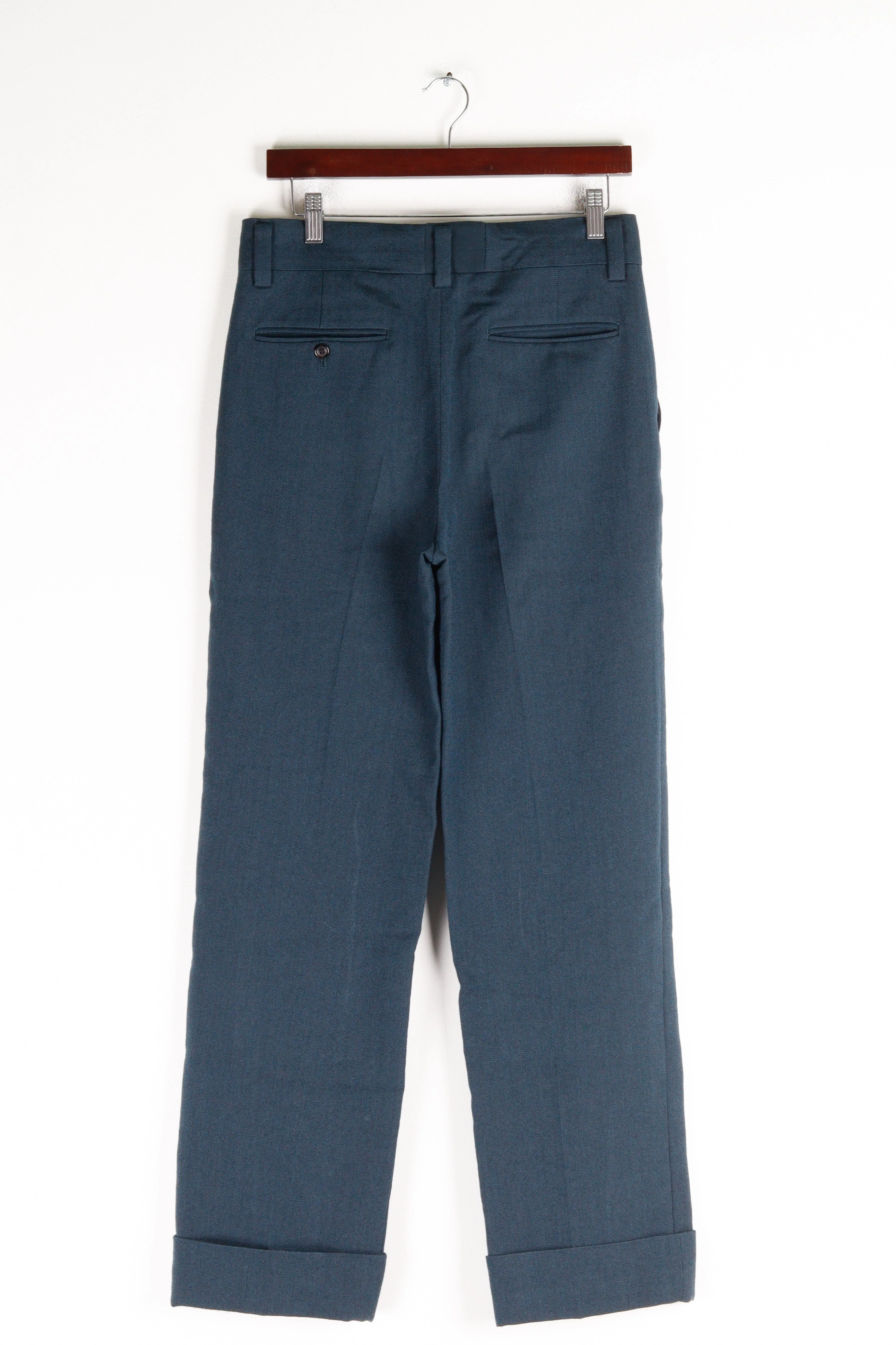 Comme des Garons Junya Watanabe FW96 'Lanie Wool Twill' Trousers Navy (1996)