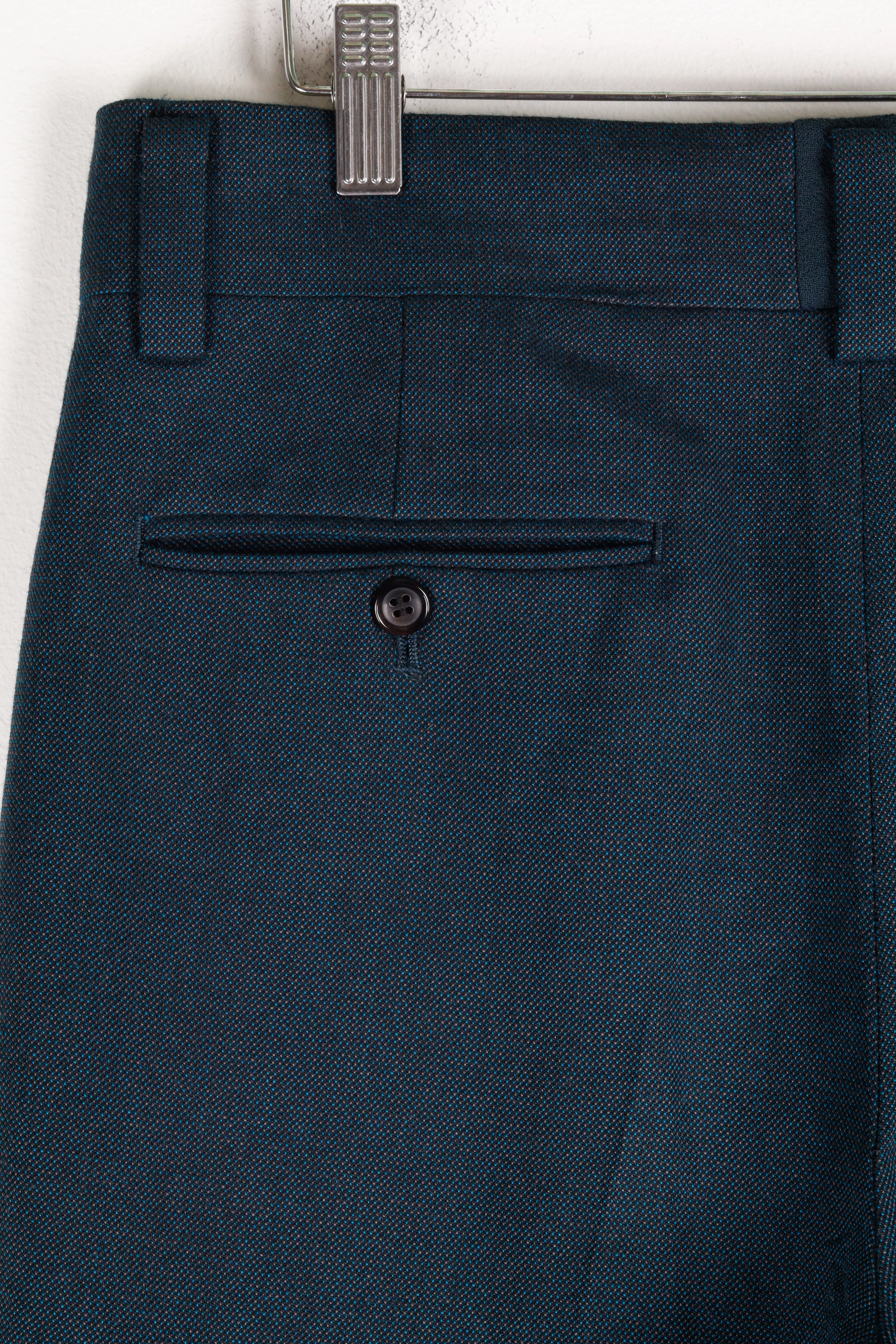 Comme des Garons Junya Watanabe FW96 'Lanie Wool Twill' Trousers Navy (1996)