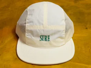 Crew Embroidered Athletic Cap - Ecru
