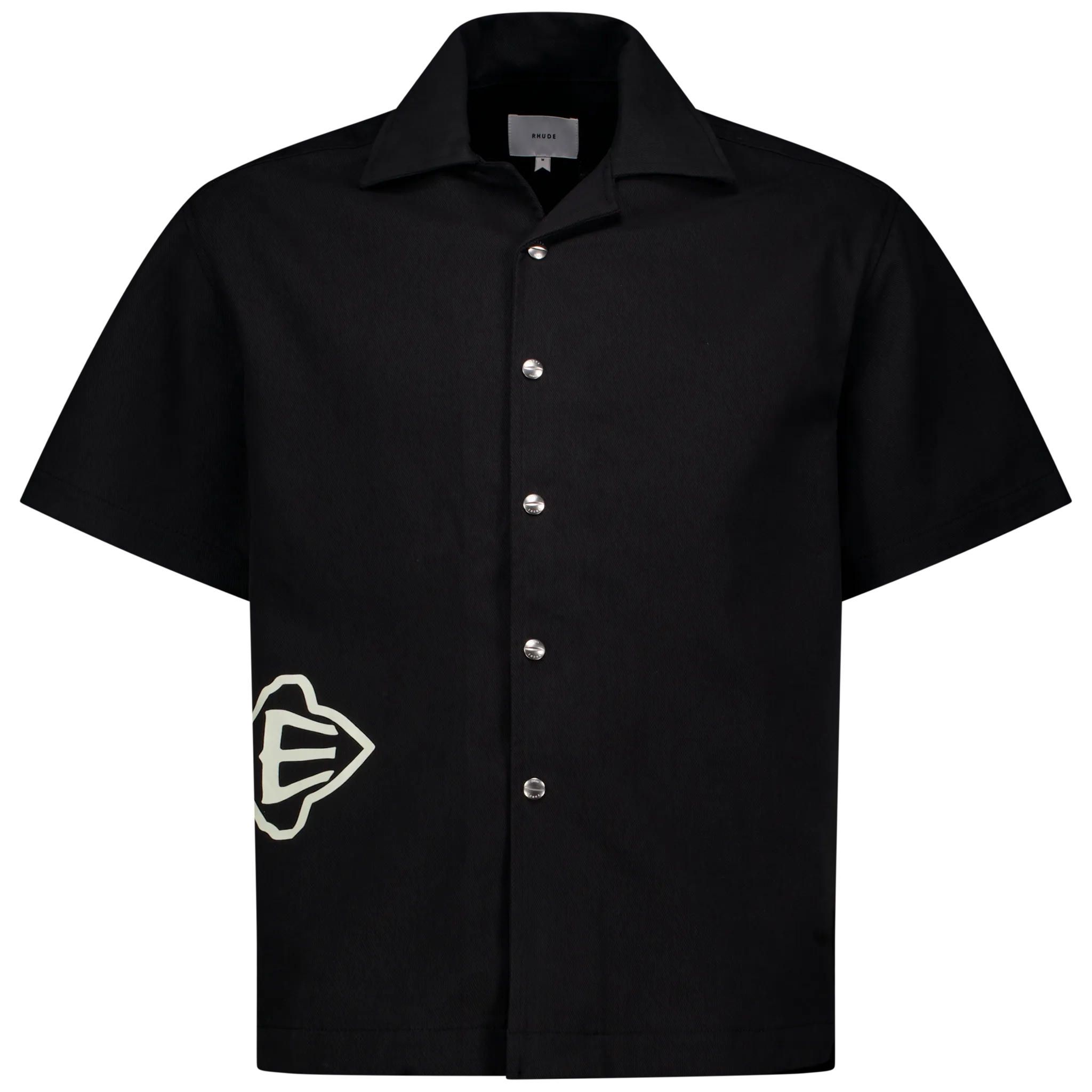 Cross Logo Snap Shirt