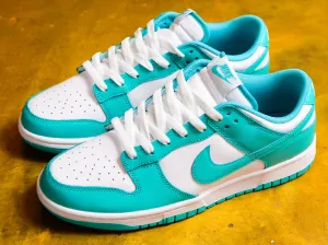 Dunk Low Retro Be True To Your School - White / Clear Jade