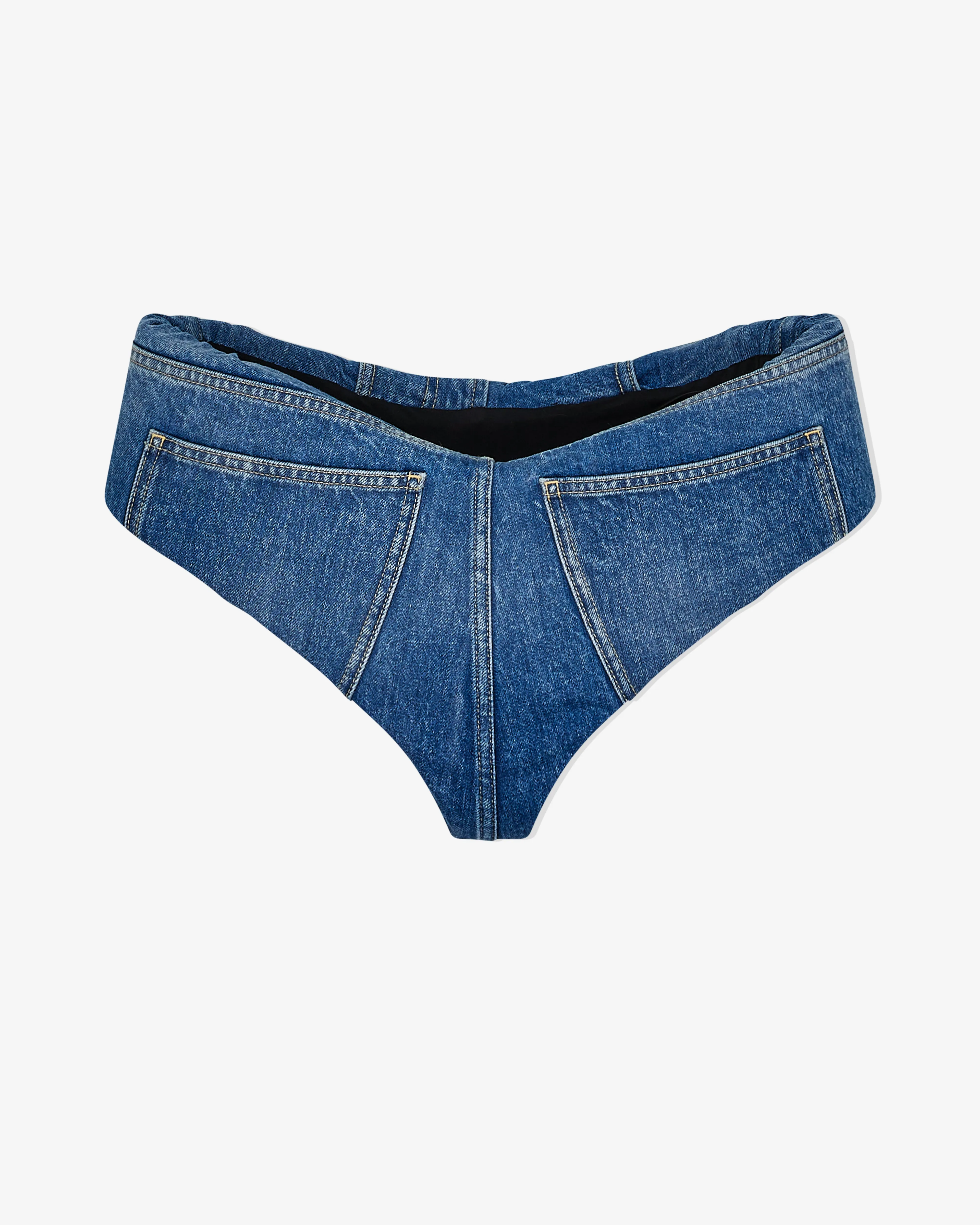 Duran Lantink - Women's Denim Hot Pants - (Blue)