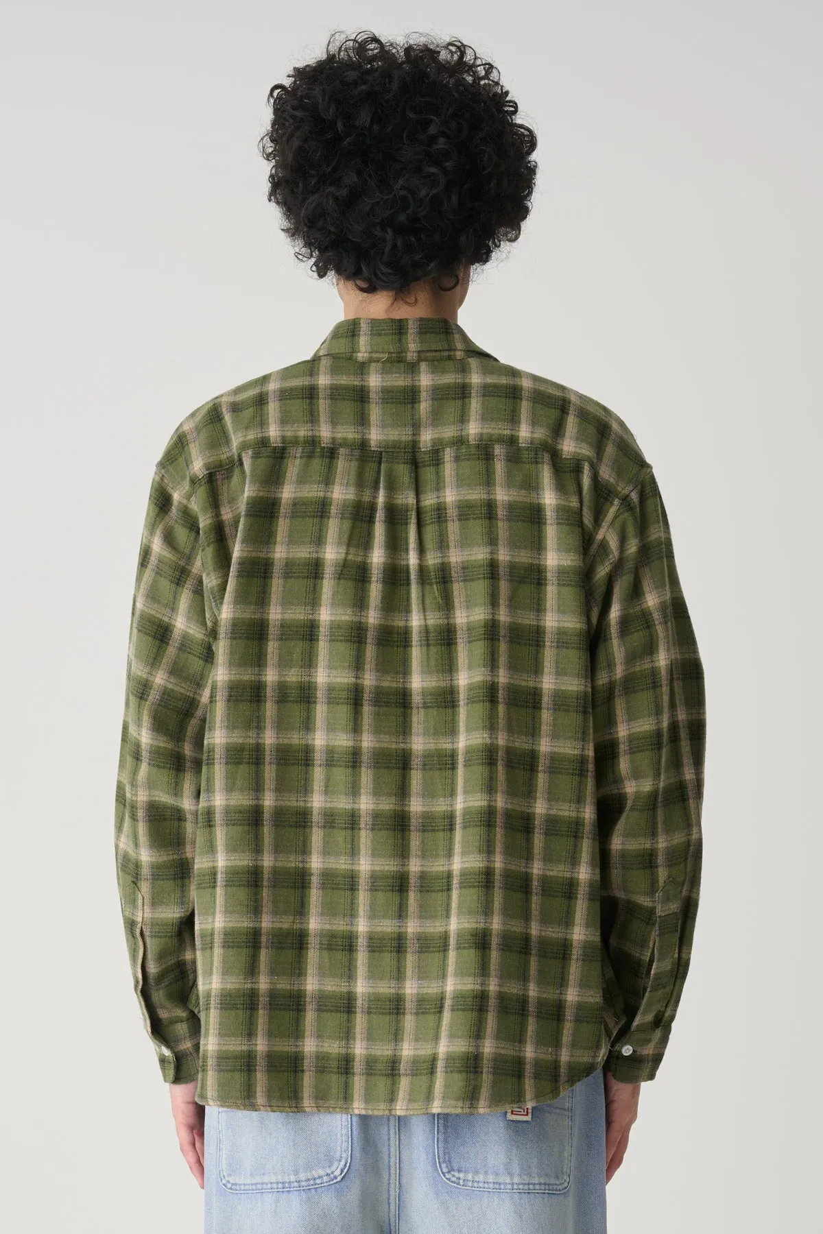 Duty Plaid Long Sleeve Shirt - Forest