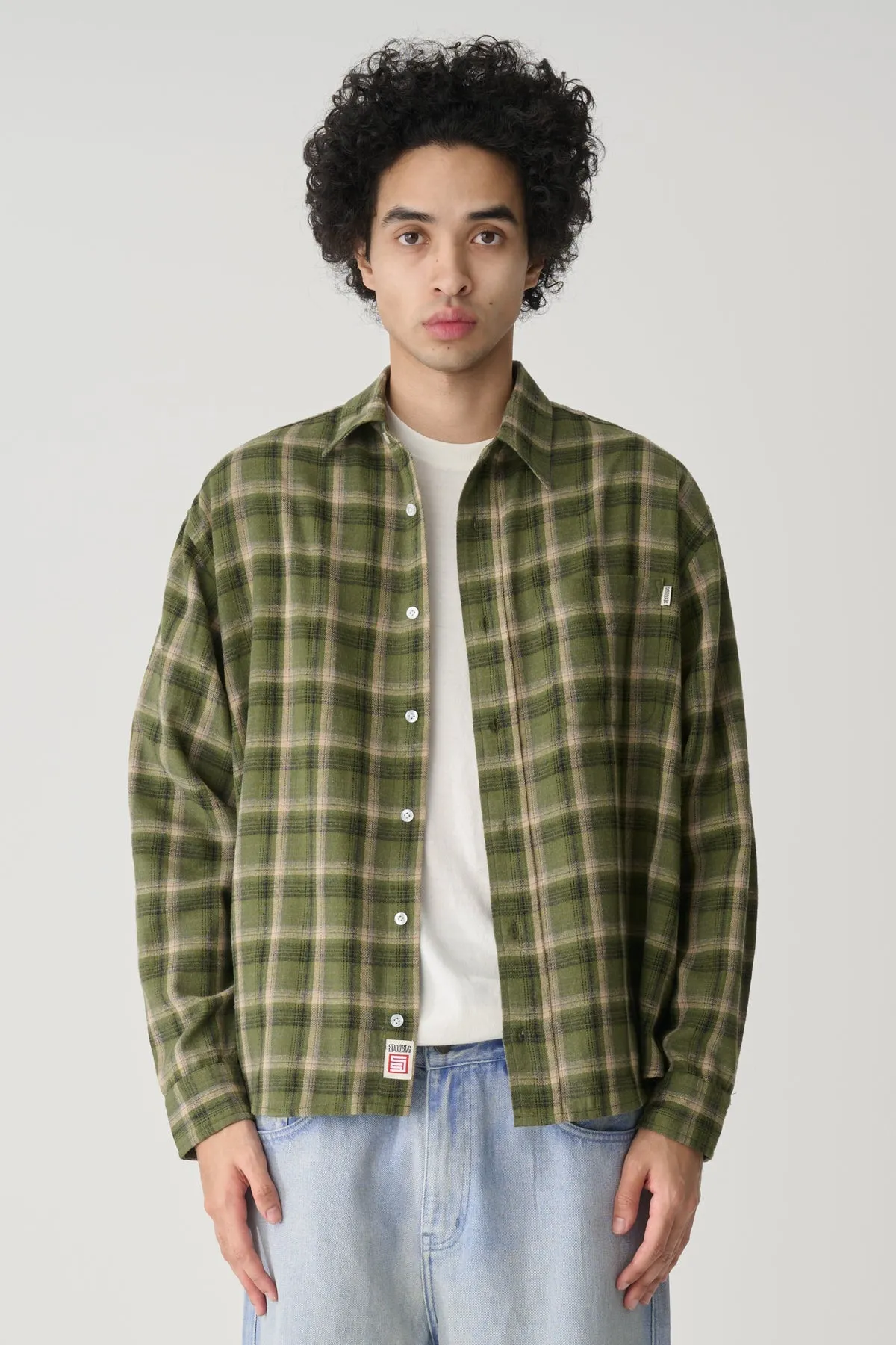 Duty Plaid Long Sleeve Shirt - Forest