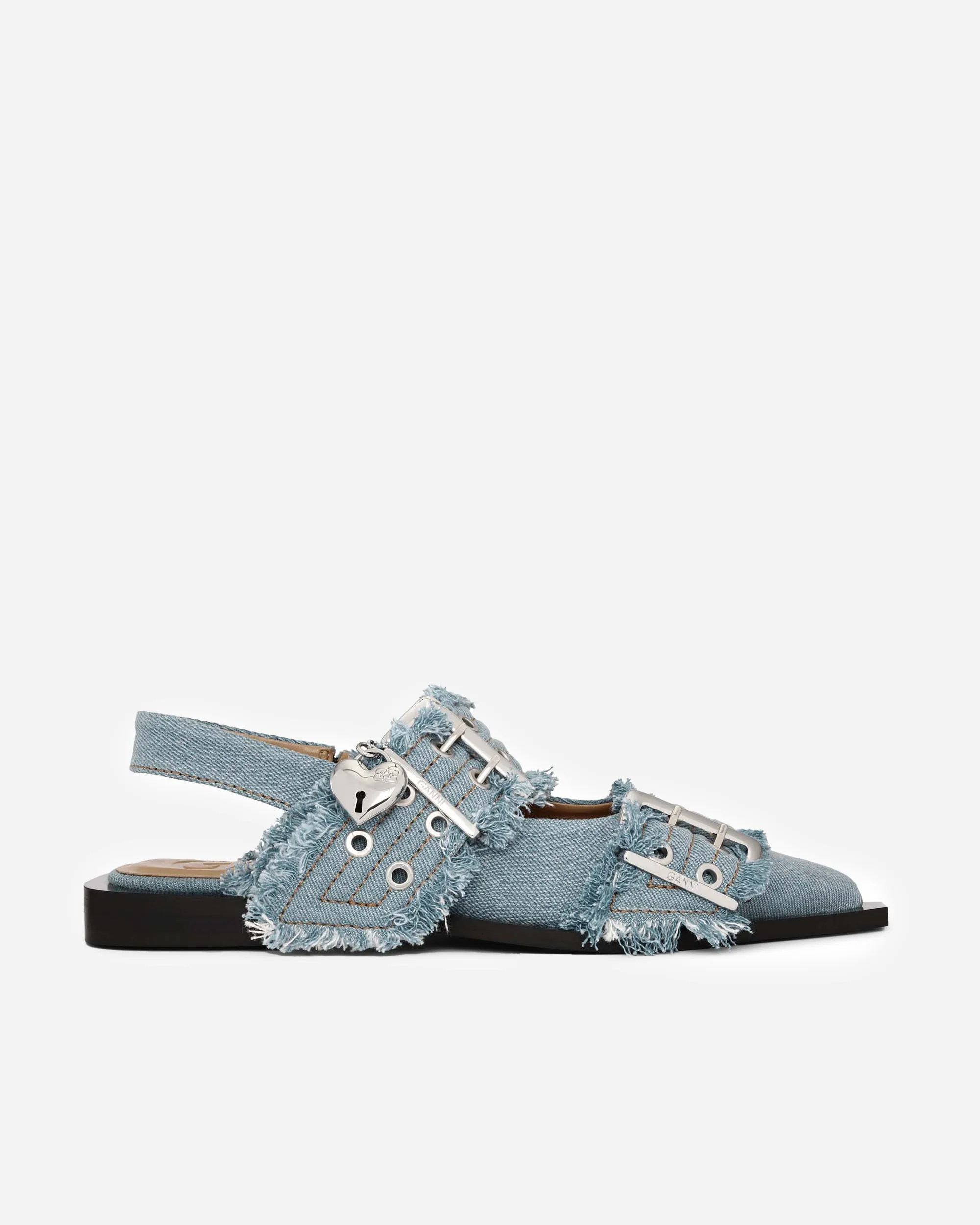 Feminine Buckle Ballerina
