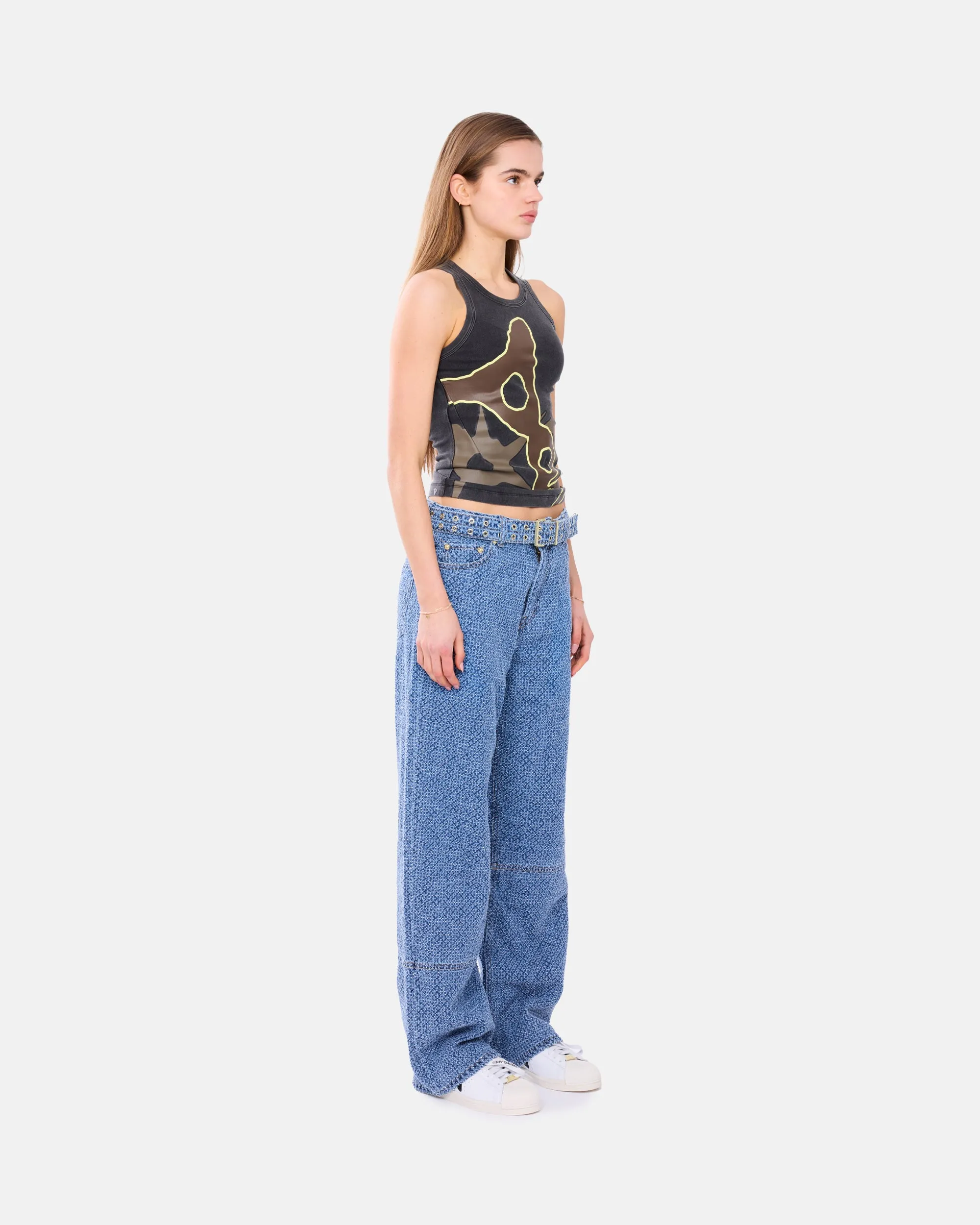 Fluffy Denim Izey Belt