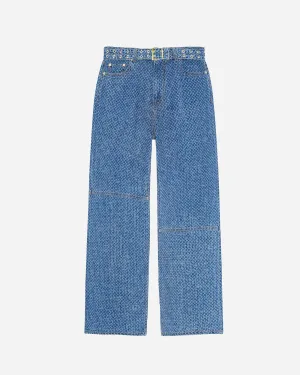 Fluffy Denim Izey Belt