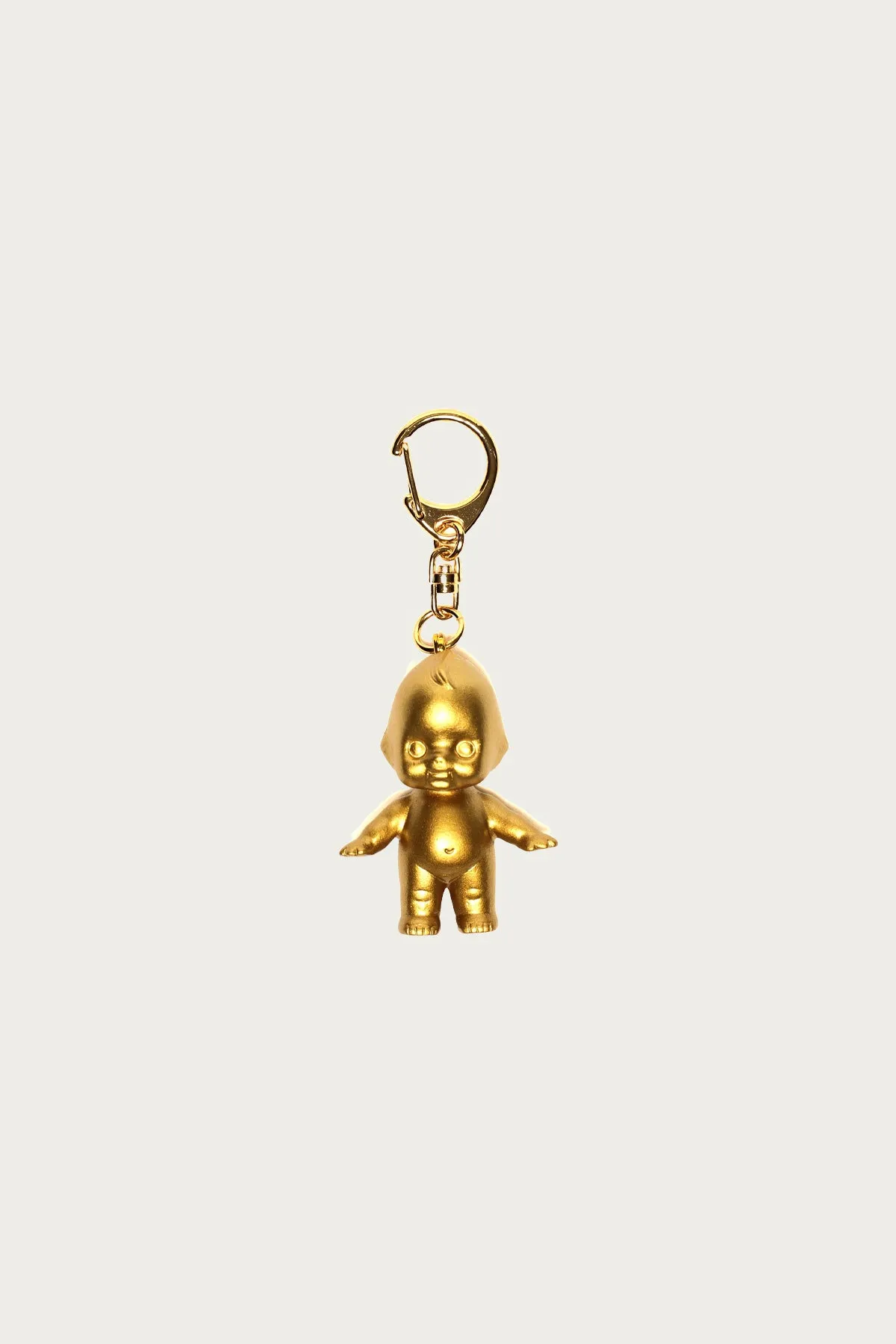 Gold Kewpie Doll Key Chain
