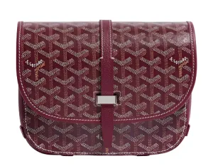 Goyard Belvedere PM shoulder bag Burgundy (Pre-owned)