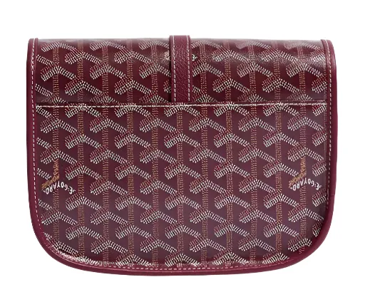 Goyard Belvedere PM shoulder bag Burgundy (Pre-owned)